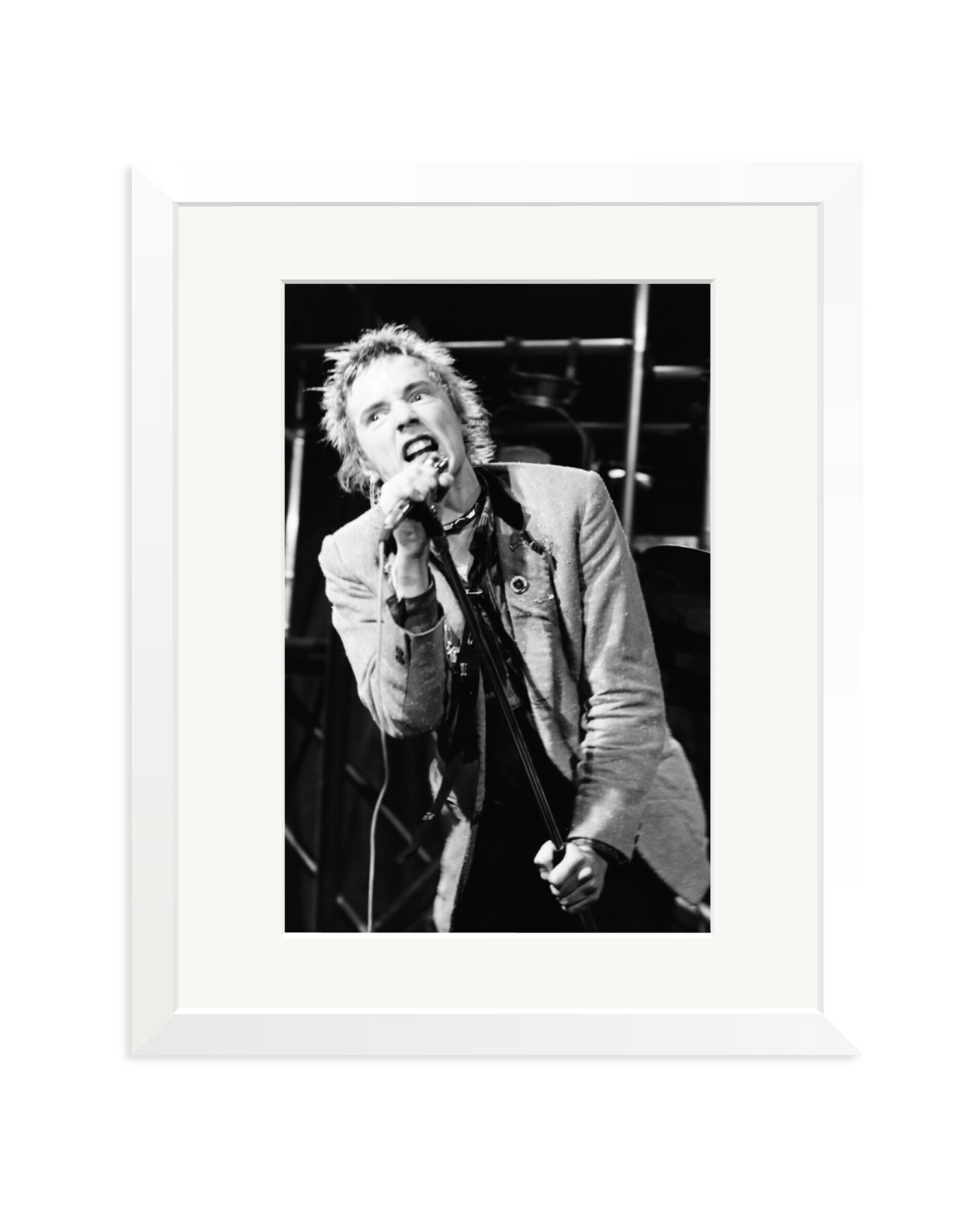 Johnny Rotten, 1977 White / Medium