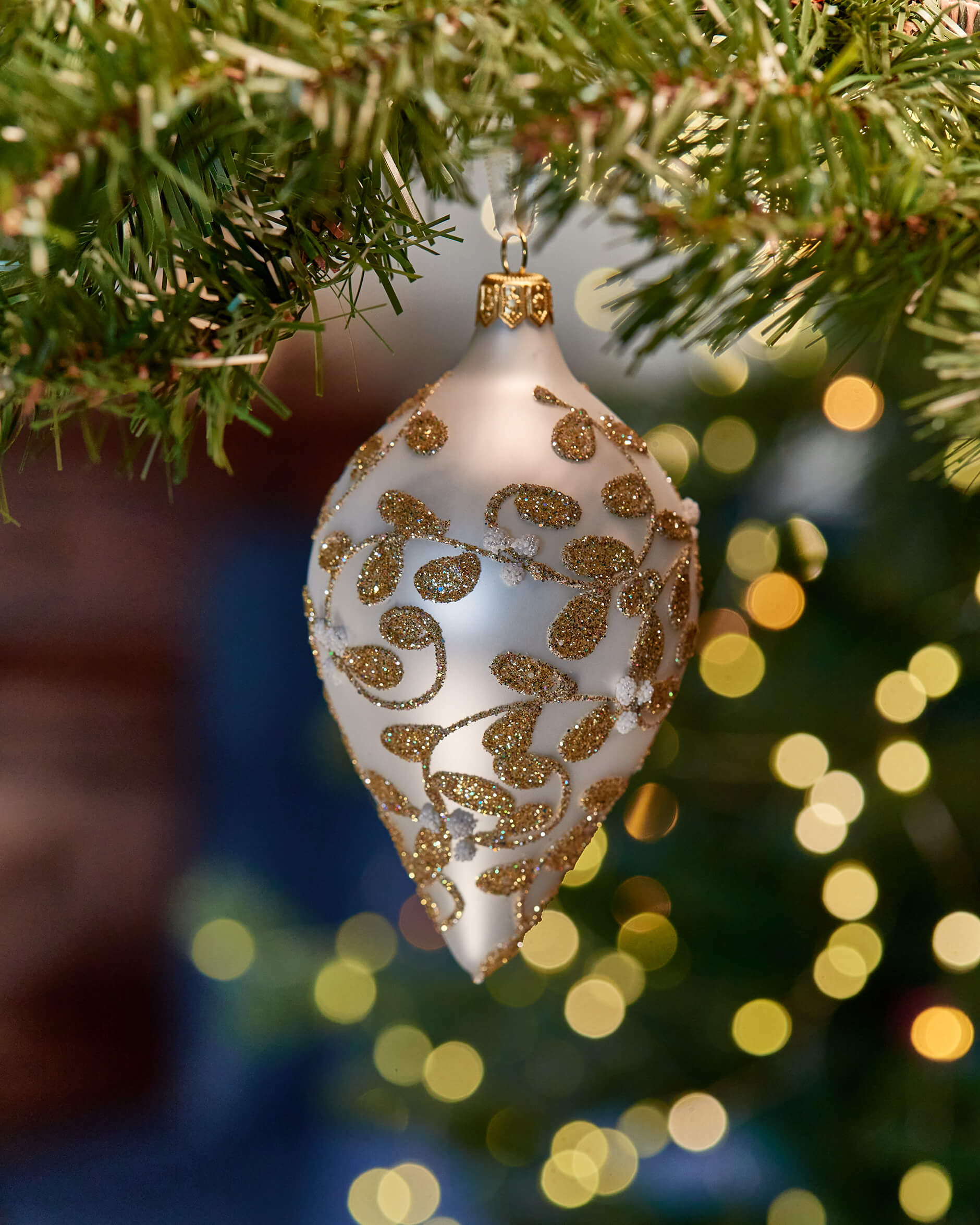 Lux Dorotea julkula vit 8cm