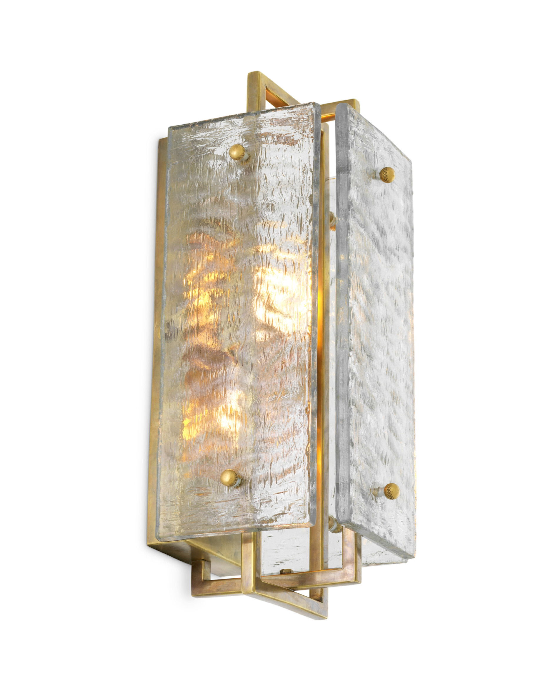 Solara Wall Lamp Vintage Brass