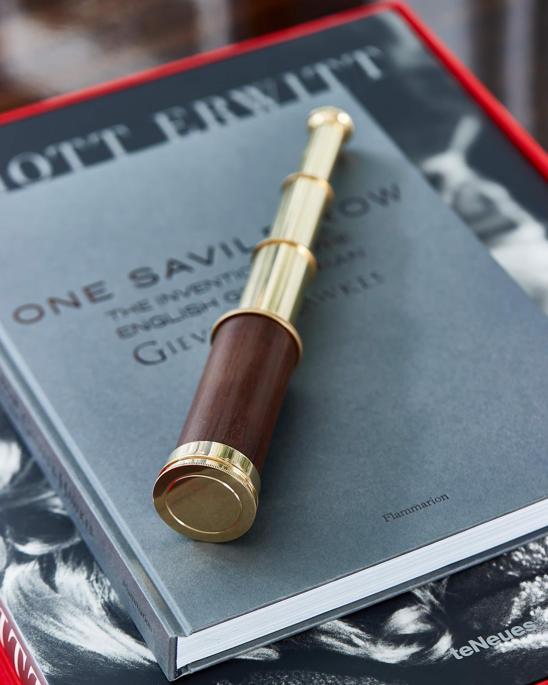 Officer's kikare mässing