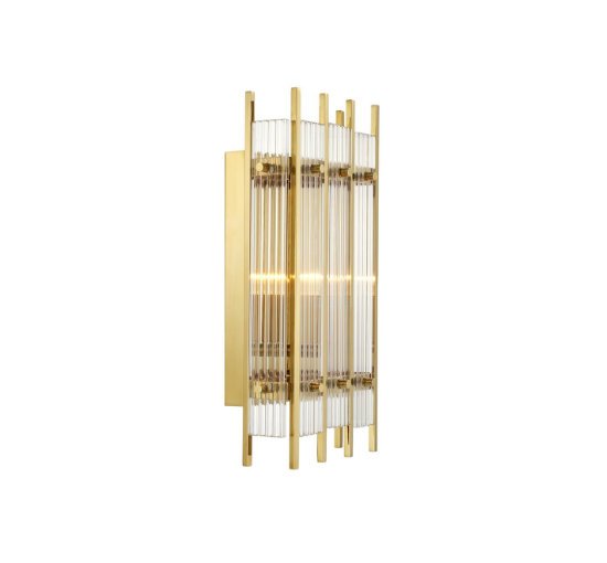 Gold - Sparks Wall Lamp Alabaster S
