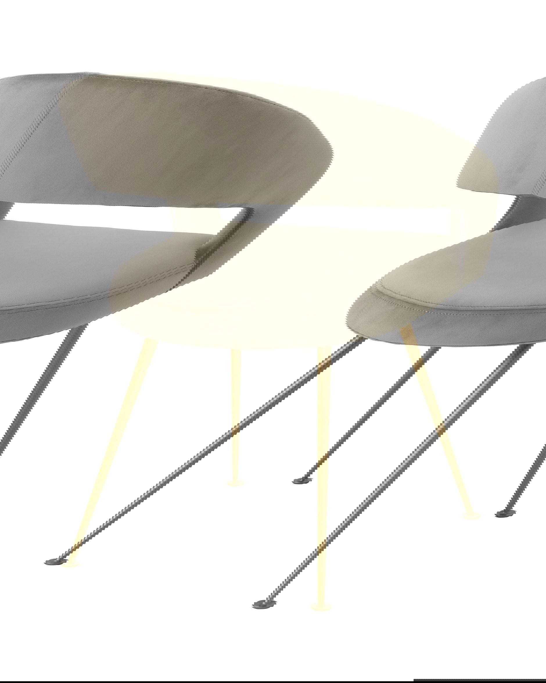 Bravo matstol savona greige velvet