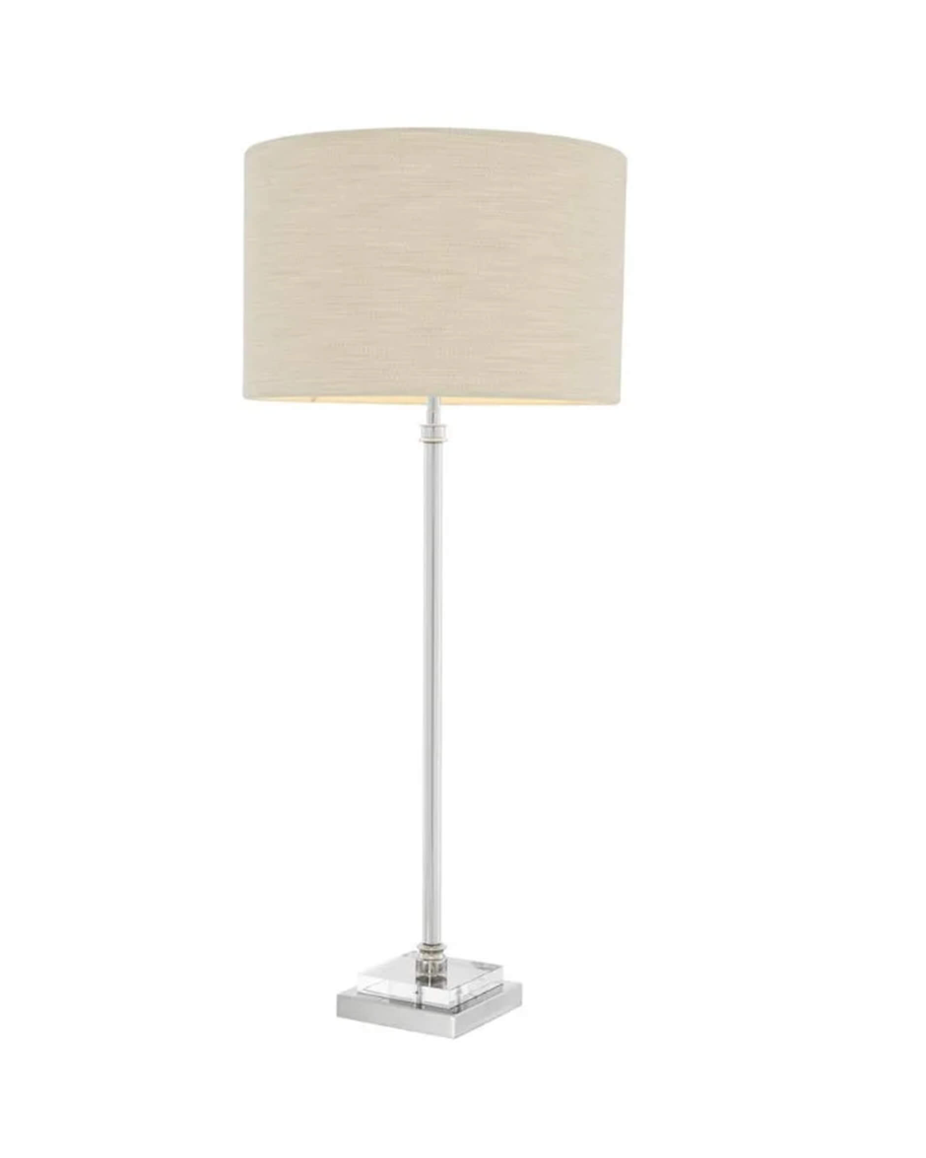 Emmanuel bordslampa nickel OUTLET