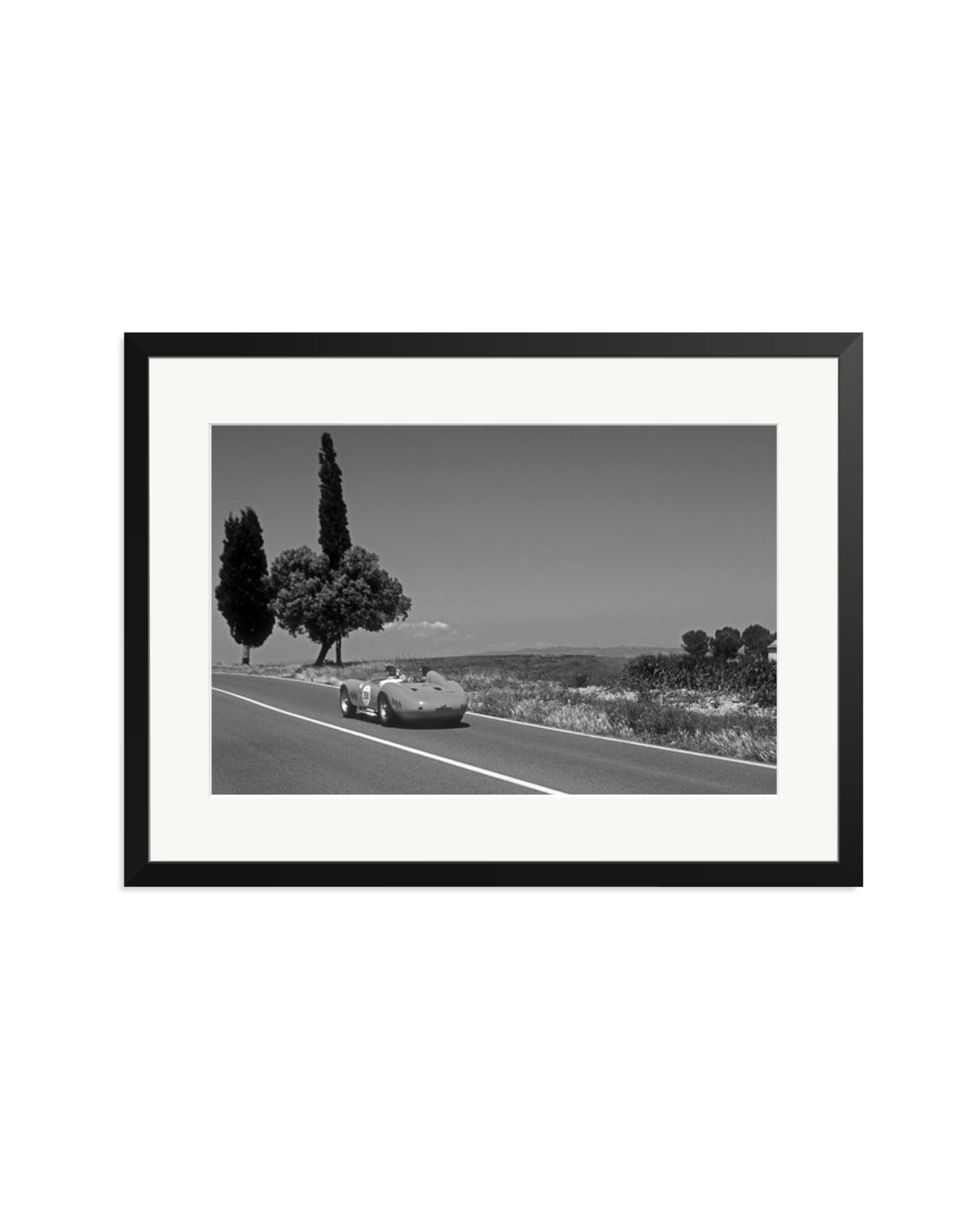 Maserati 300S in Italy Black / XL