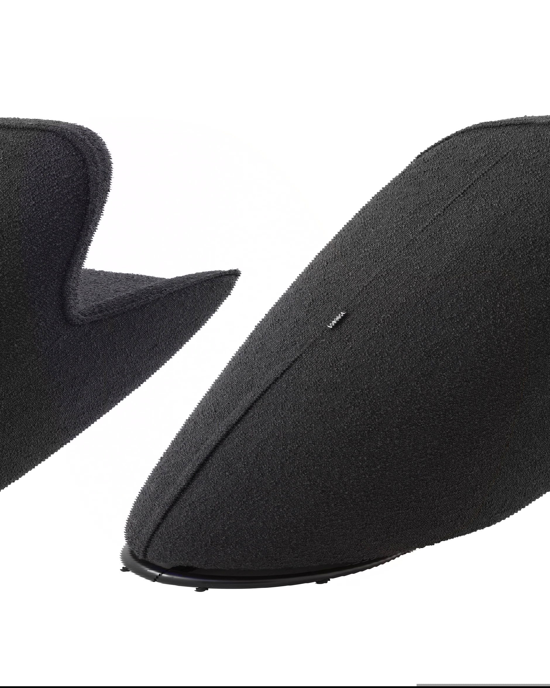 Cupido Chair Bouclé Black