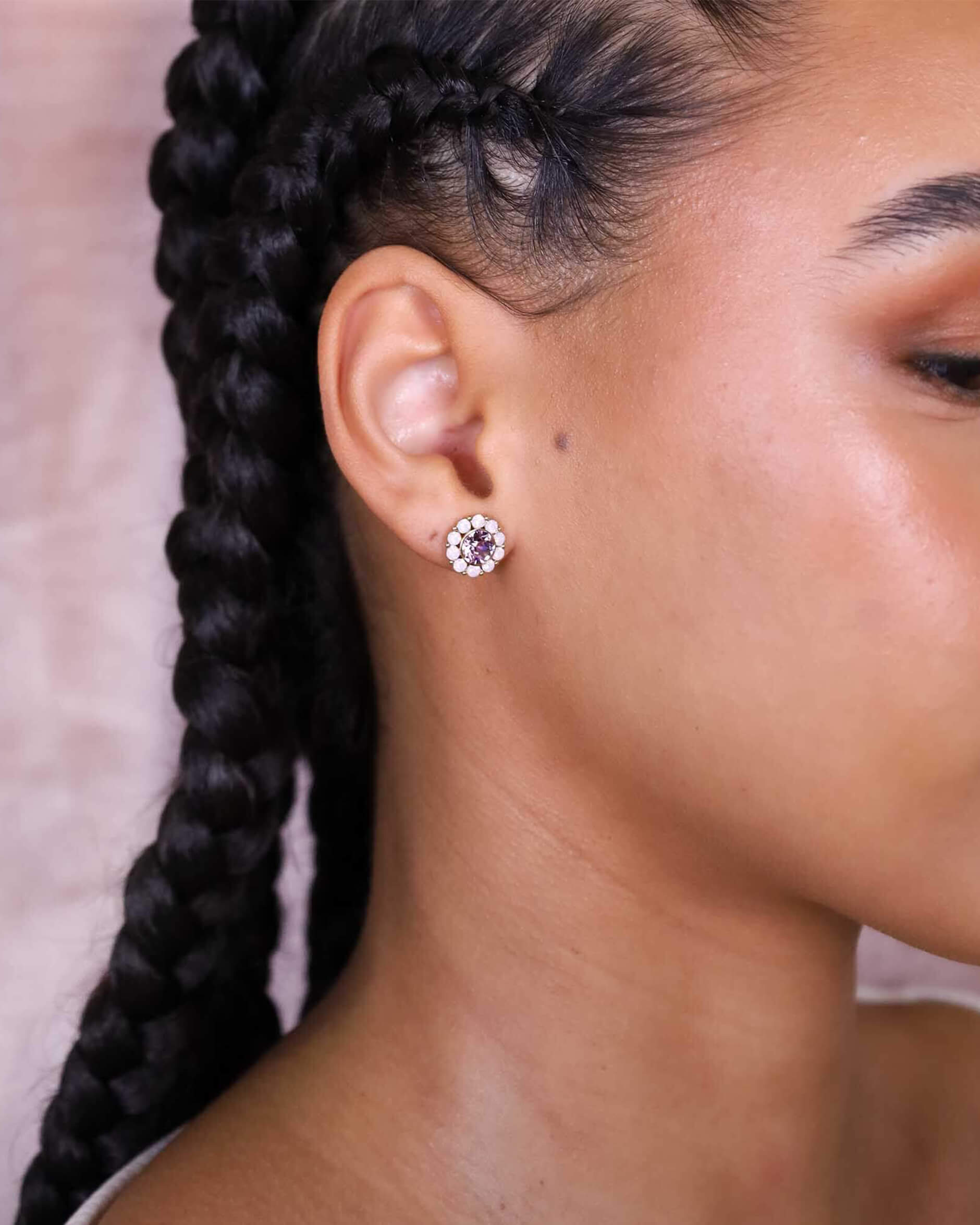 Miss Sofia örhängen light amethyst