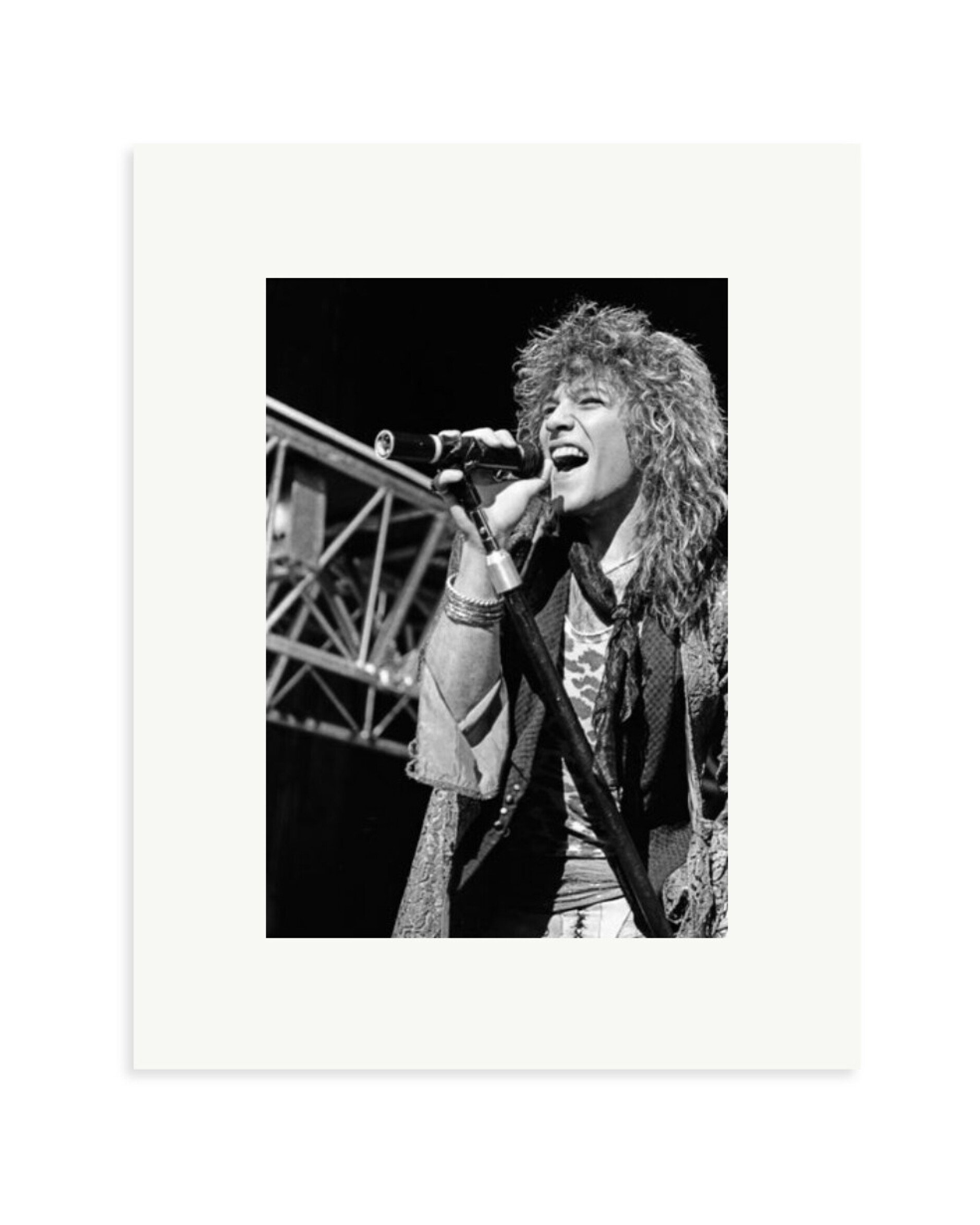 Jon Bon Jovi at the Blossom Music Center Print Only / Small