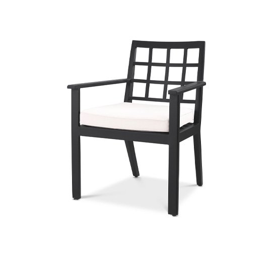 Zwart - Cap-Ferrat chair (black)