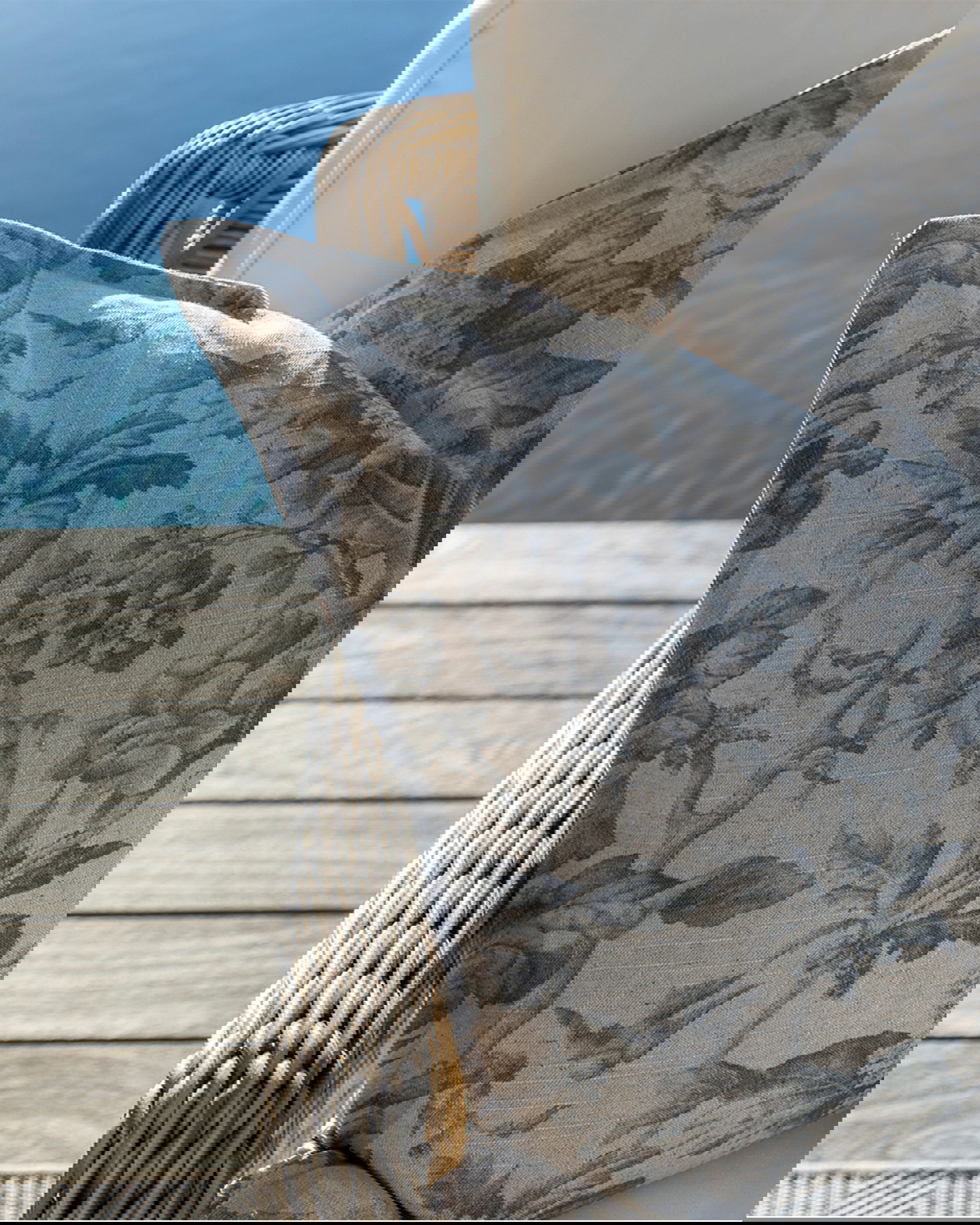 Southern Beauty -tyynynpäällinen, harmaa OUTLET