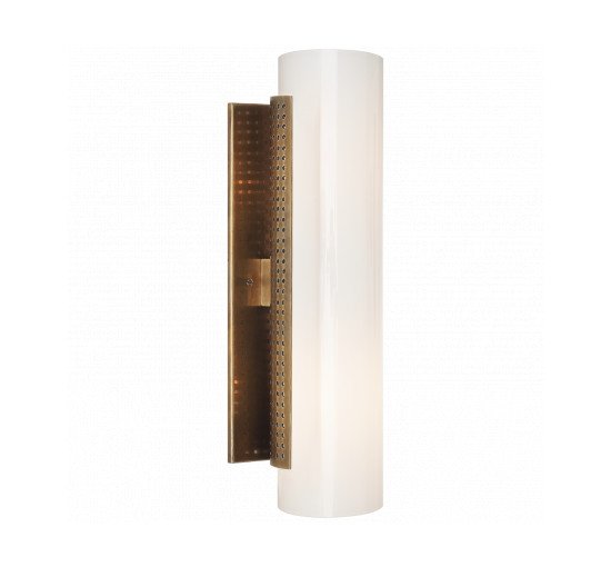 null - Precision Cylinder Sconce Bronze