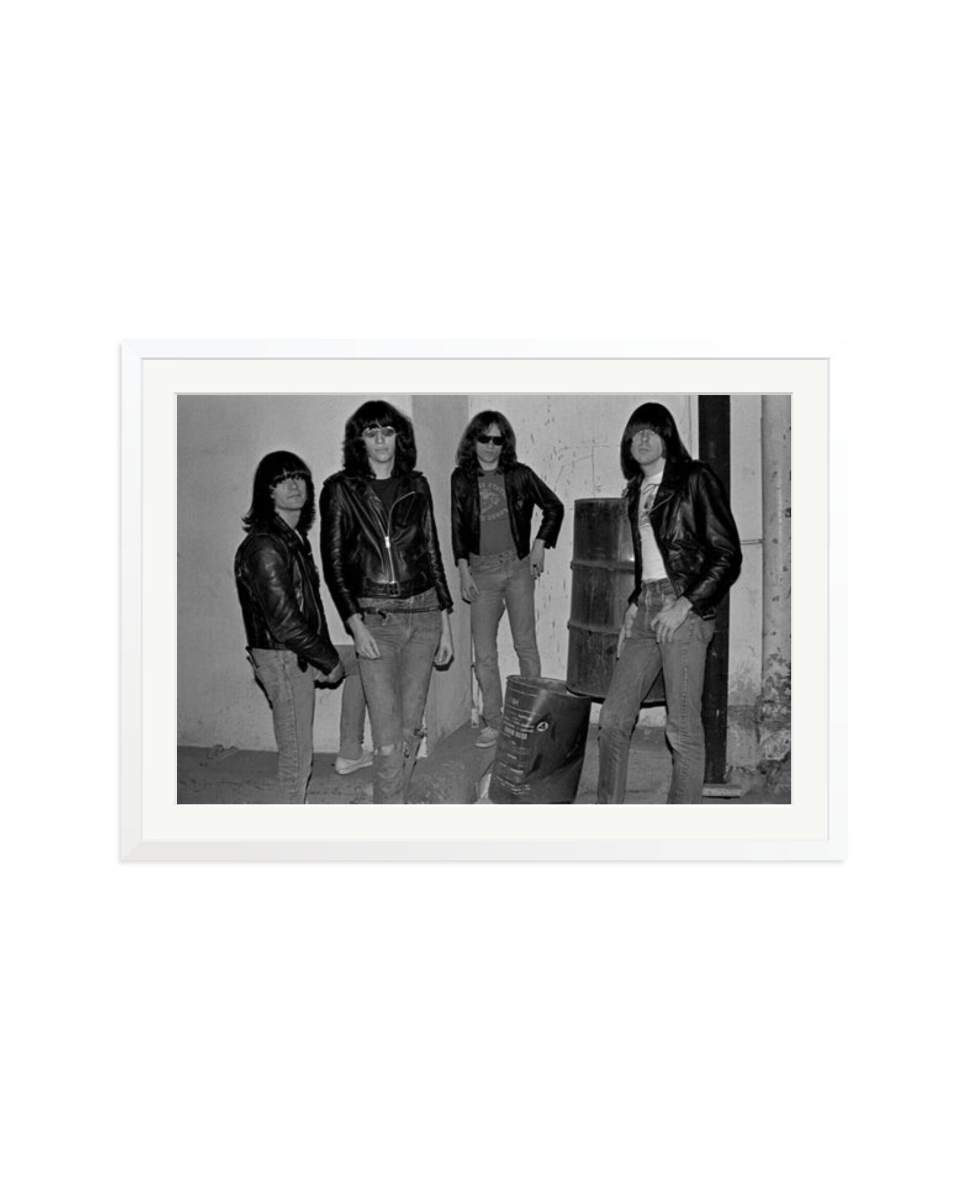 Joey Ramone and The Ramones 1978 White / XXL
