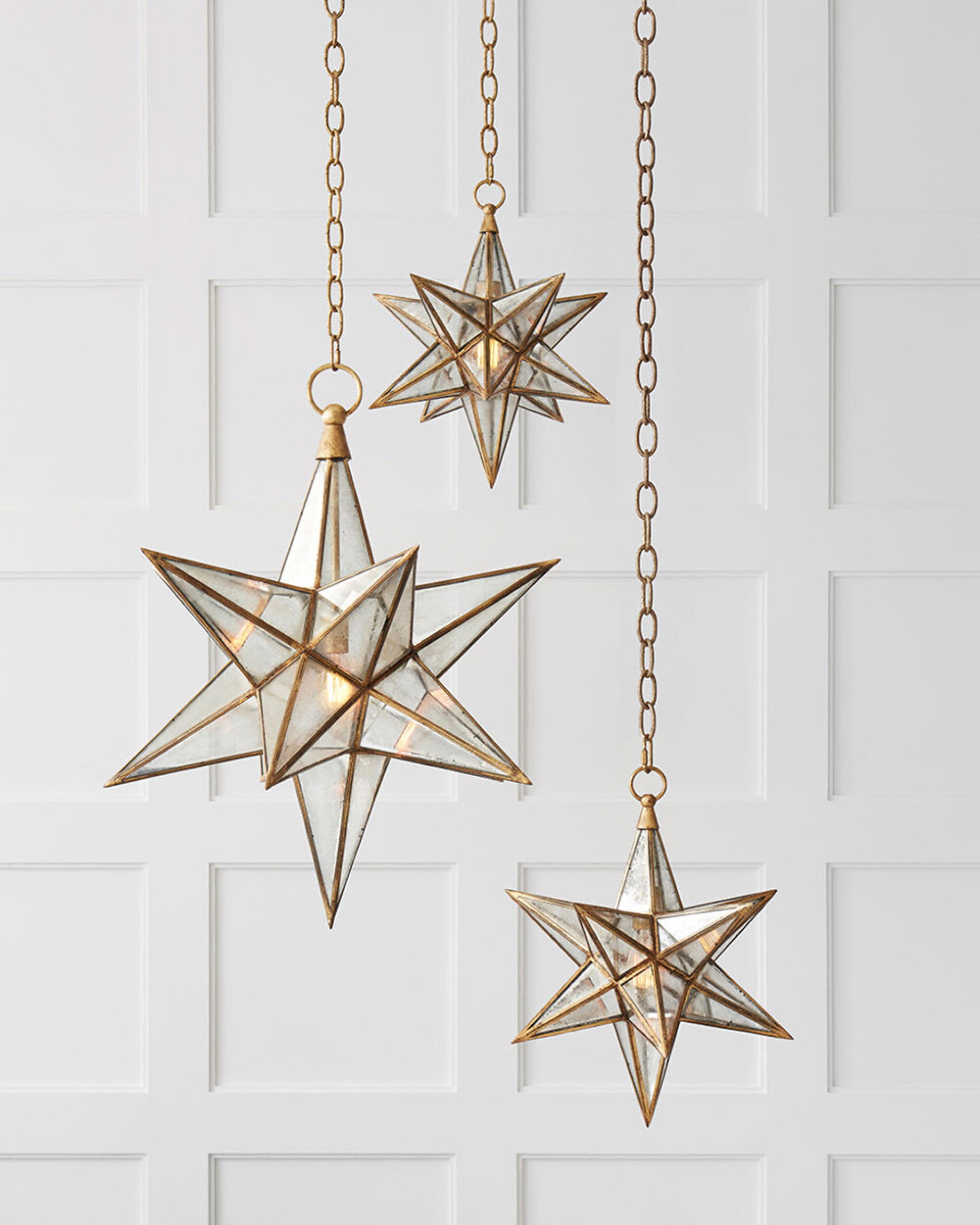 Moravian XL Star Gilded Iron