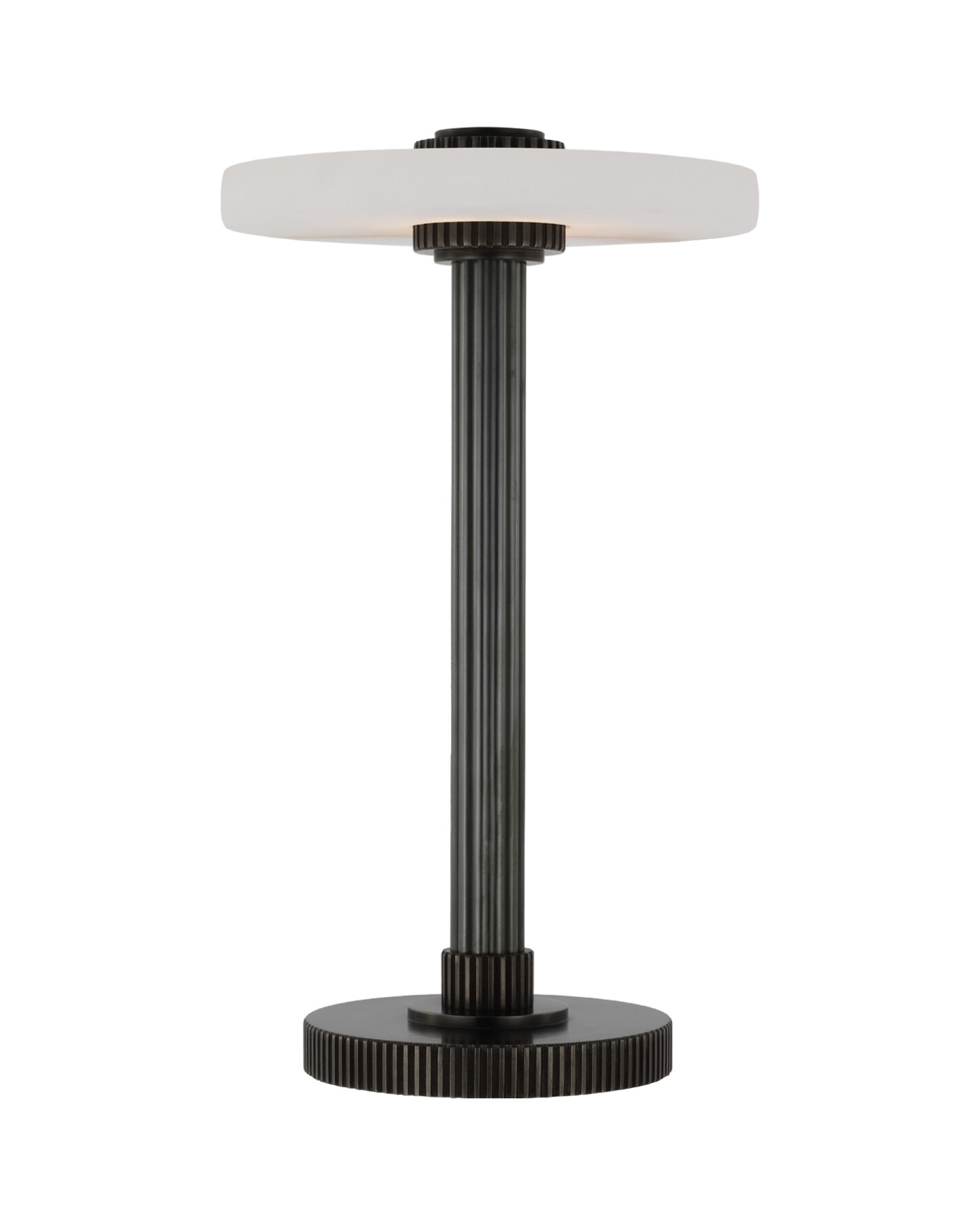 Aran 9" bordslampa uppladdningsbar brons