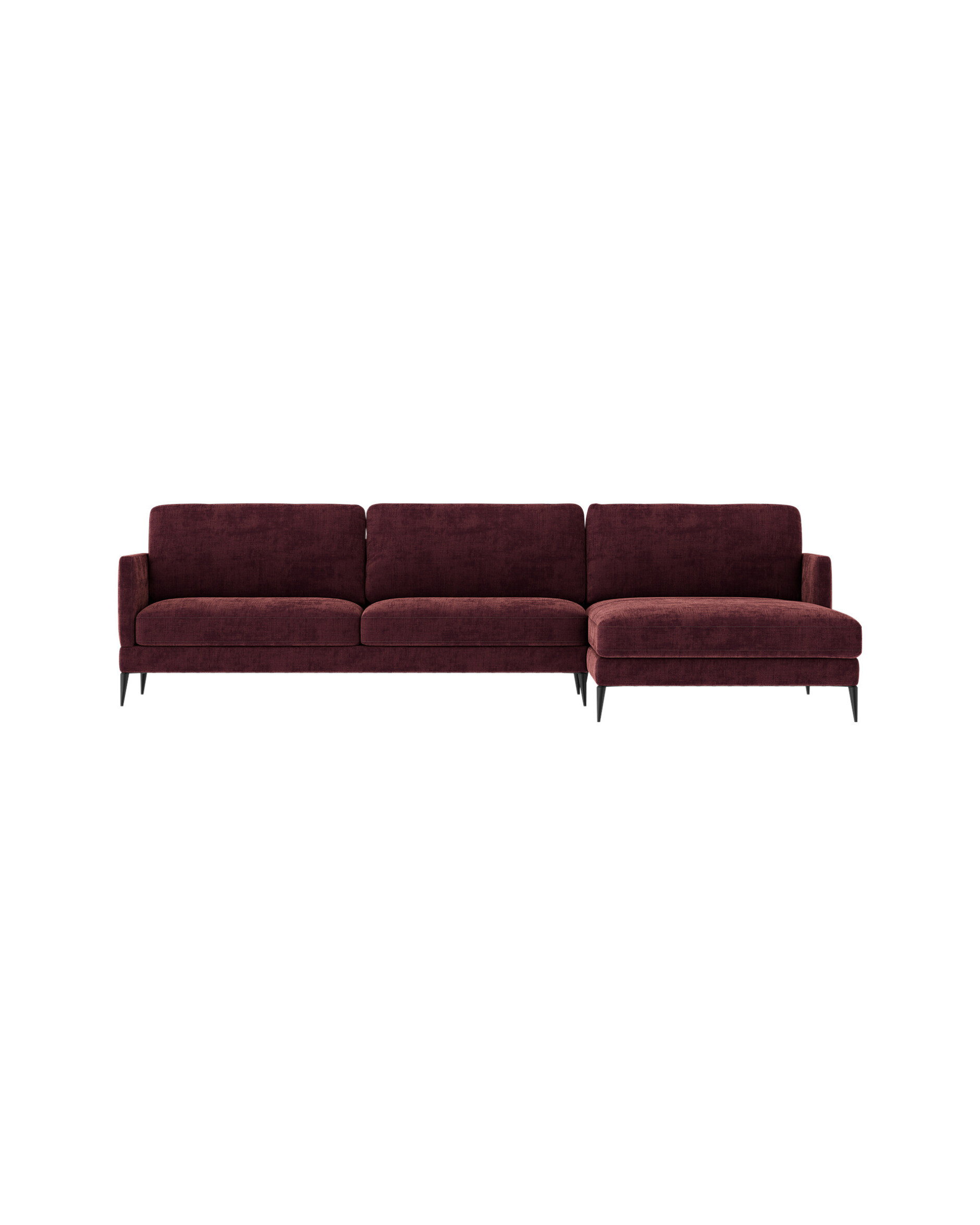 Andorra Lounge Sofa Gabby Burgundy