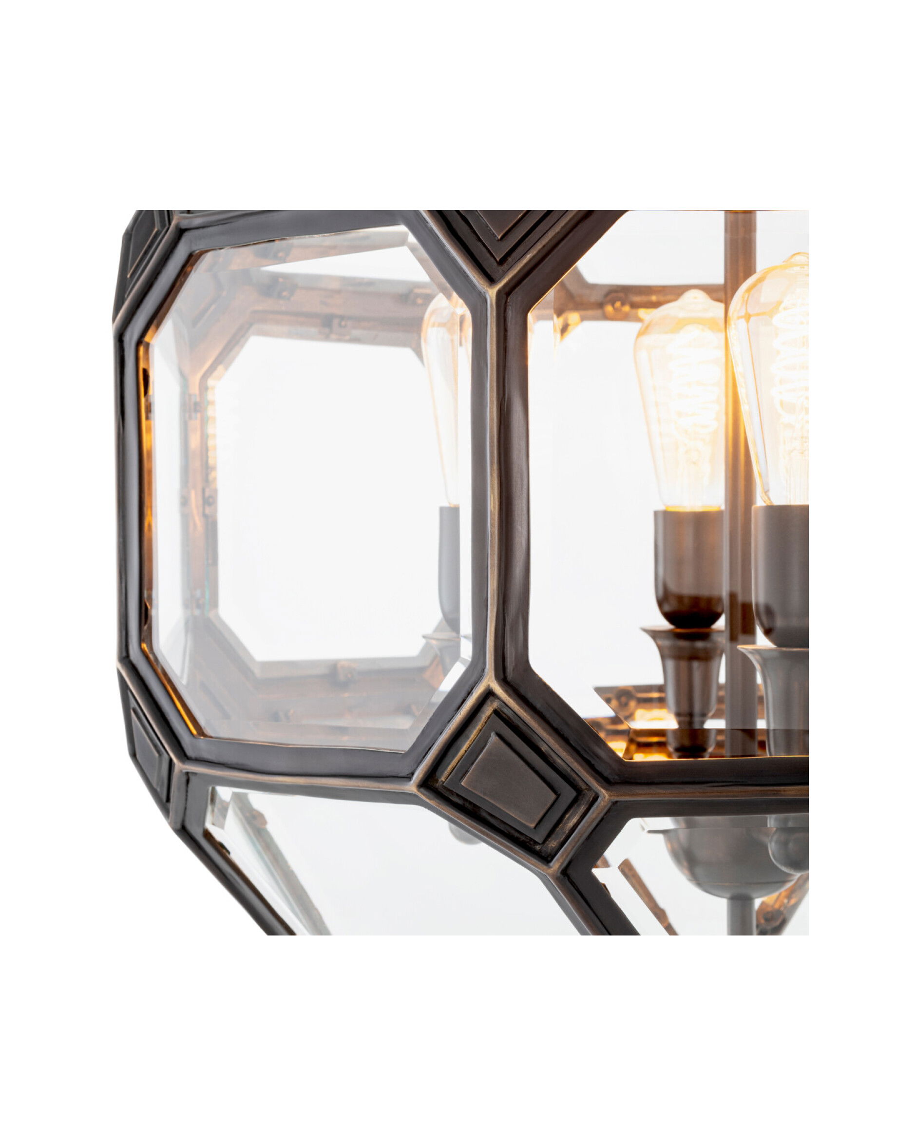 Olympia plafondlamp brons