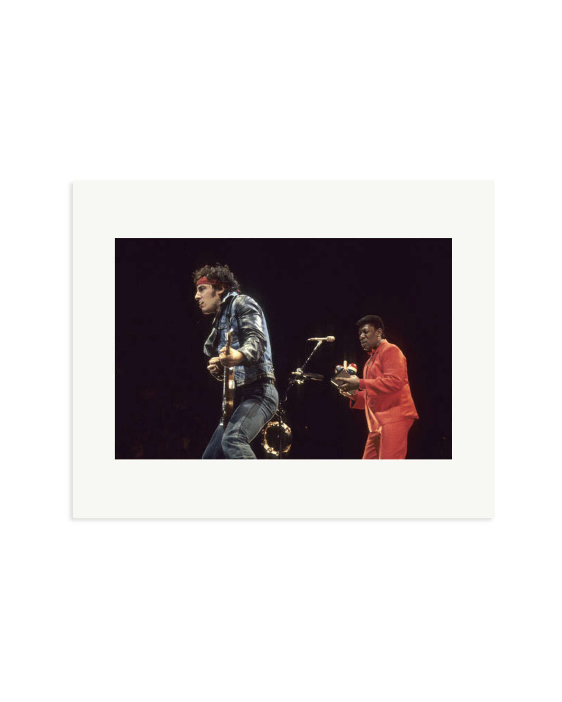 Bruce and Clarence at The Oakland Coliseum Print Only / Medium