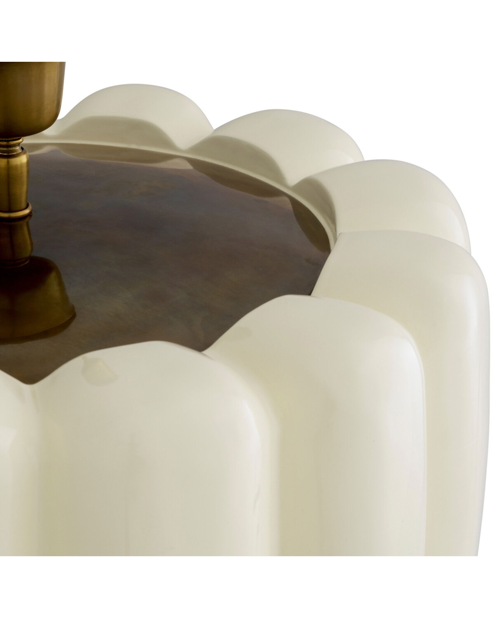 Barocco Table Lamp White