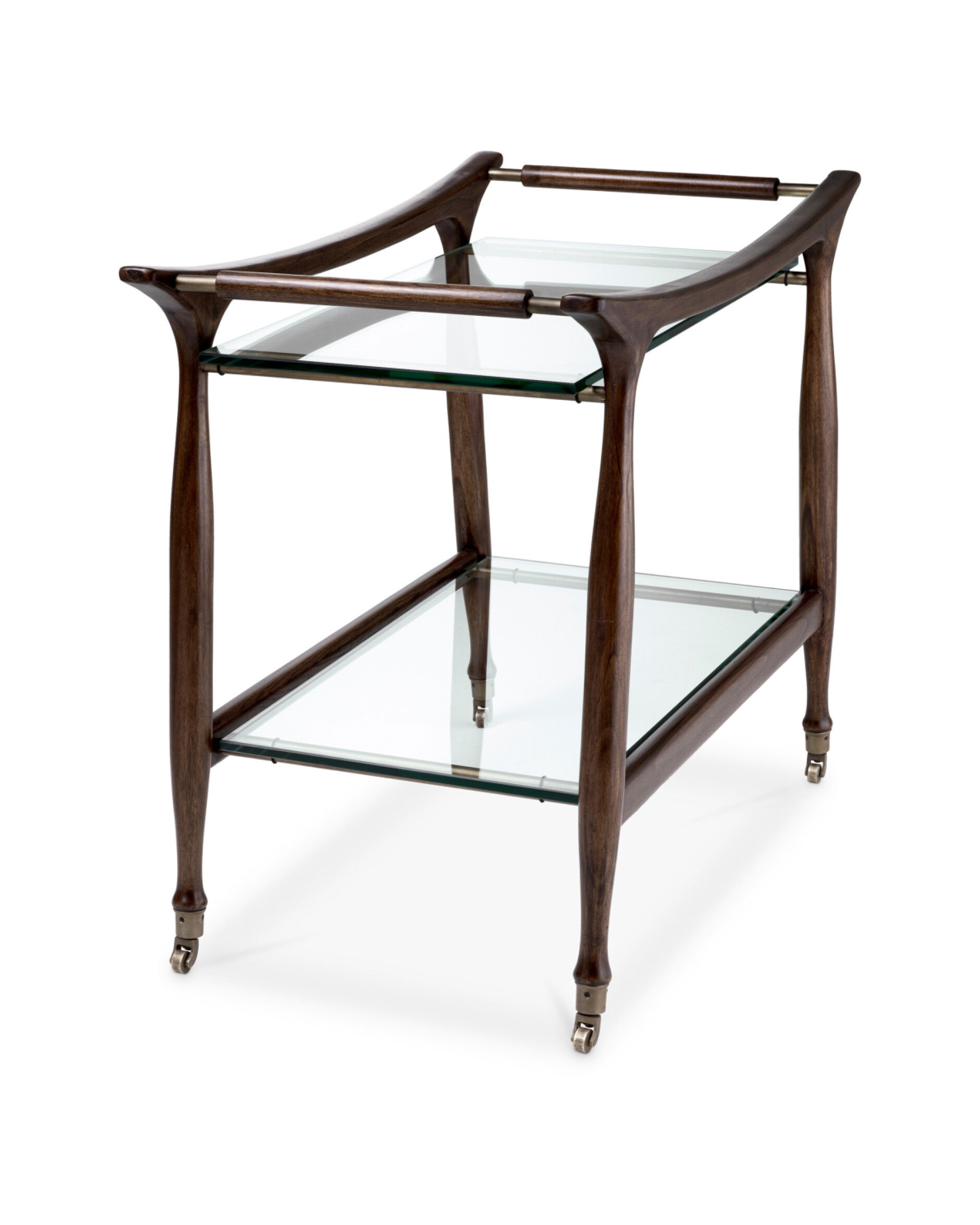 Manzo drinkvagn brun