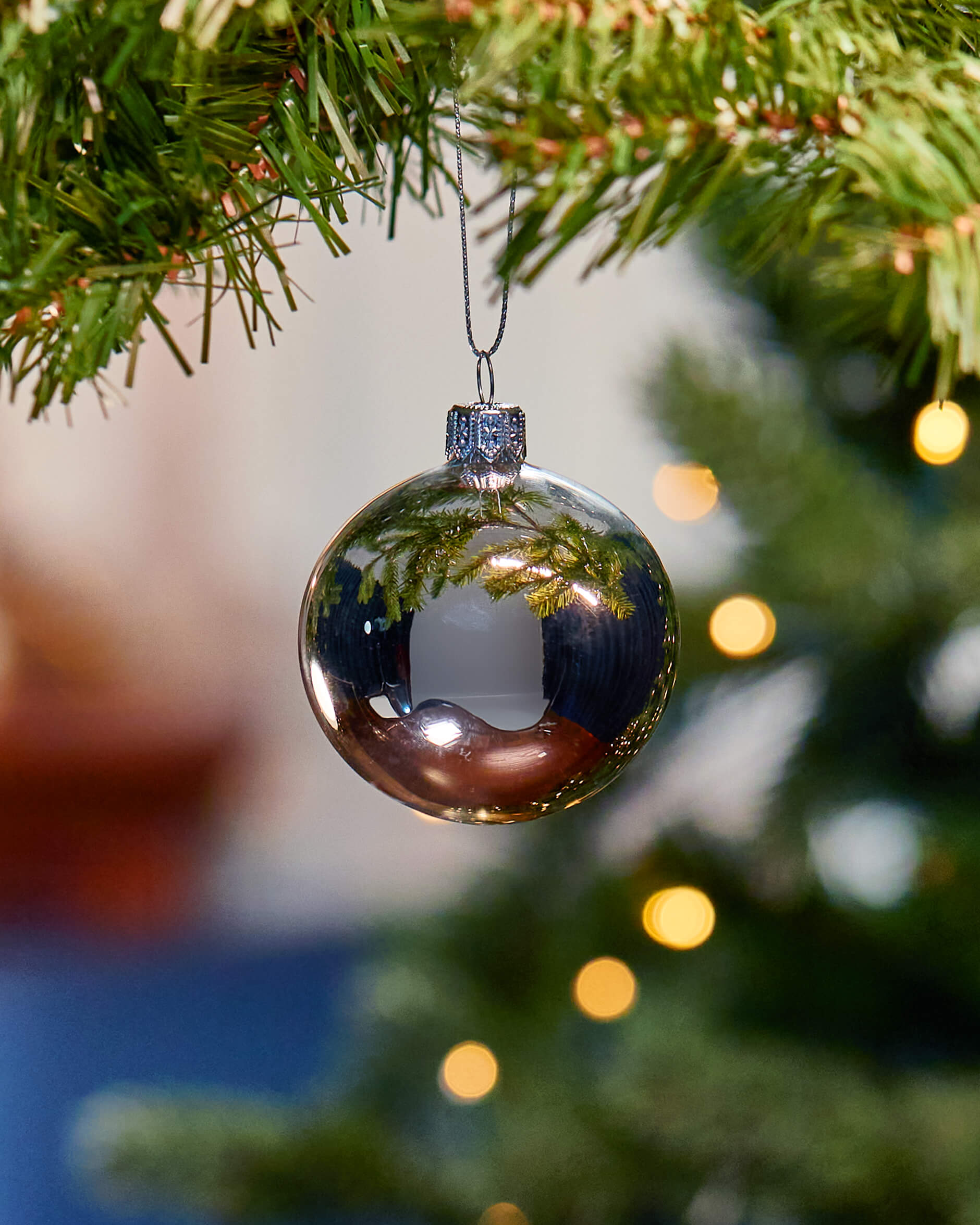 Esther-joulupallo hopea 6-kpl