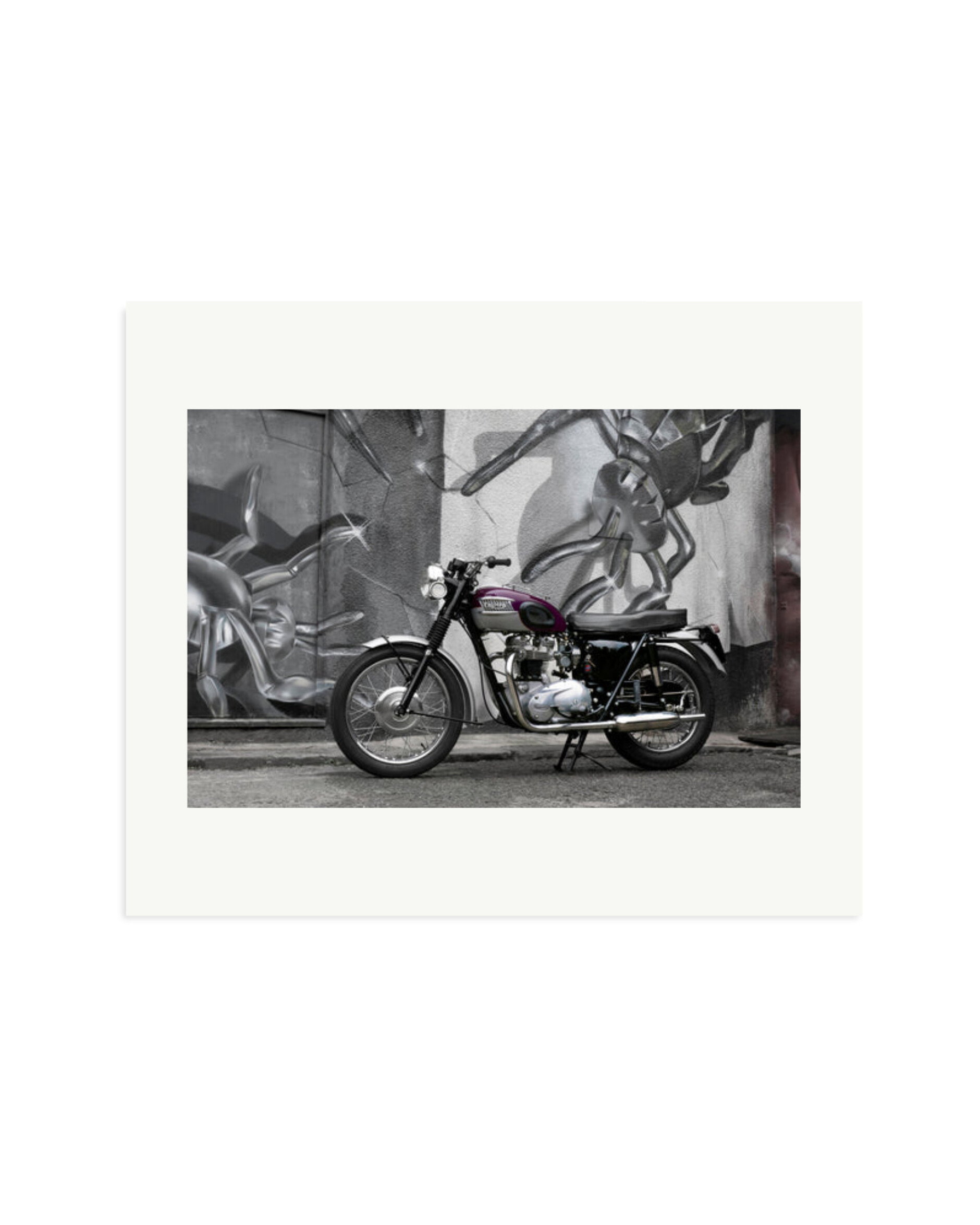 1963 Triumph Trophy Print Only / Large