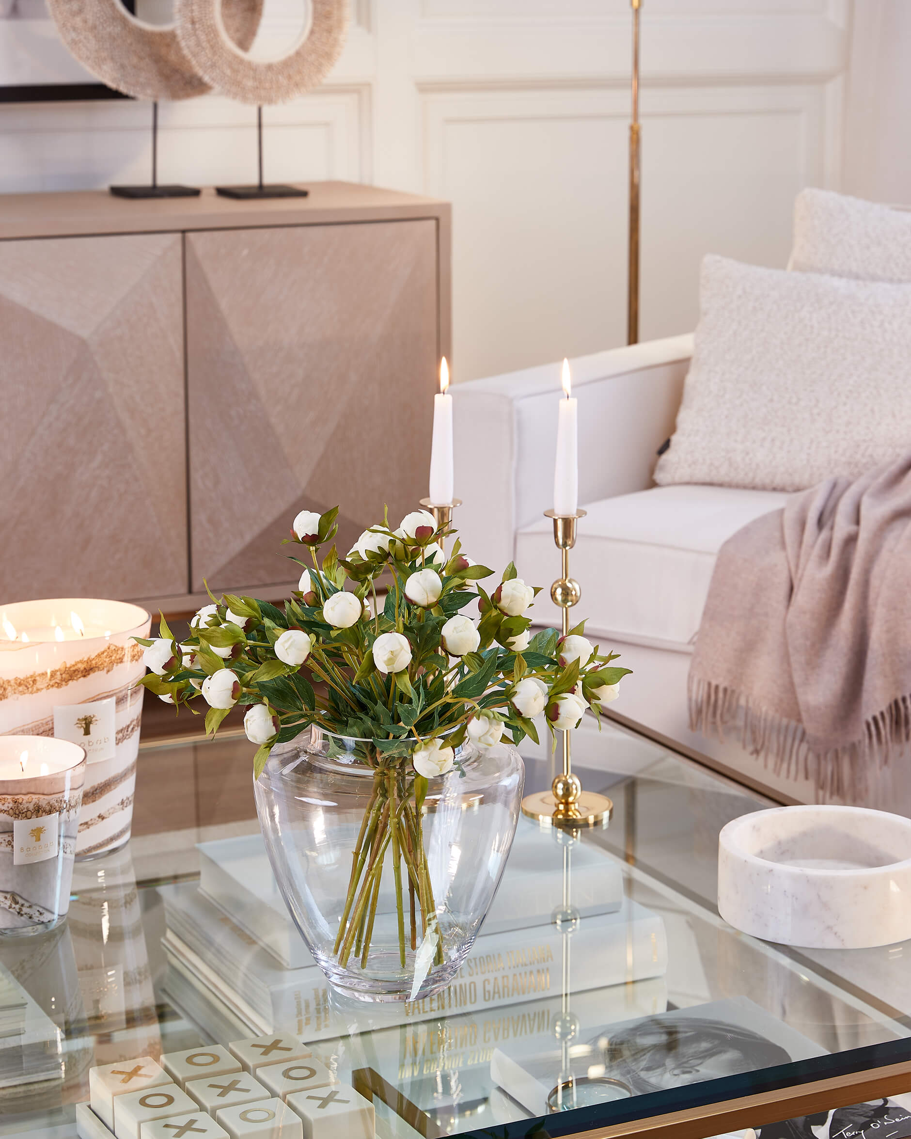 Peony Cut Flower White