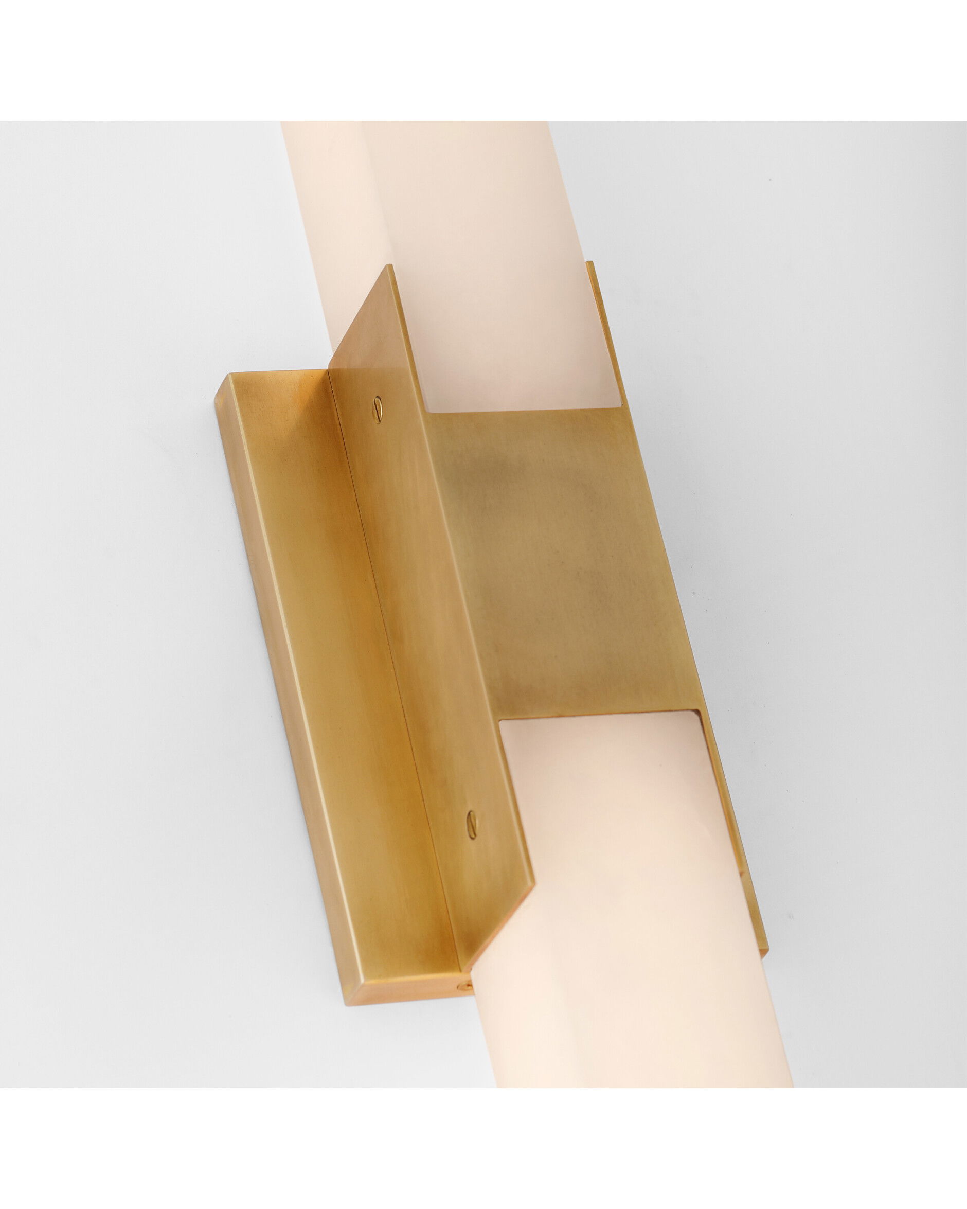 Covet 28" double badrumsbelysning mässing