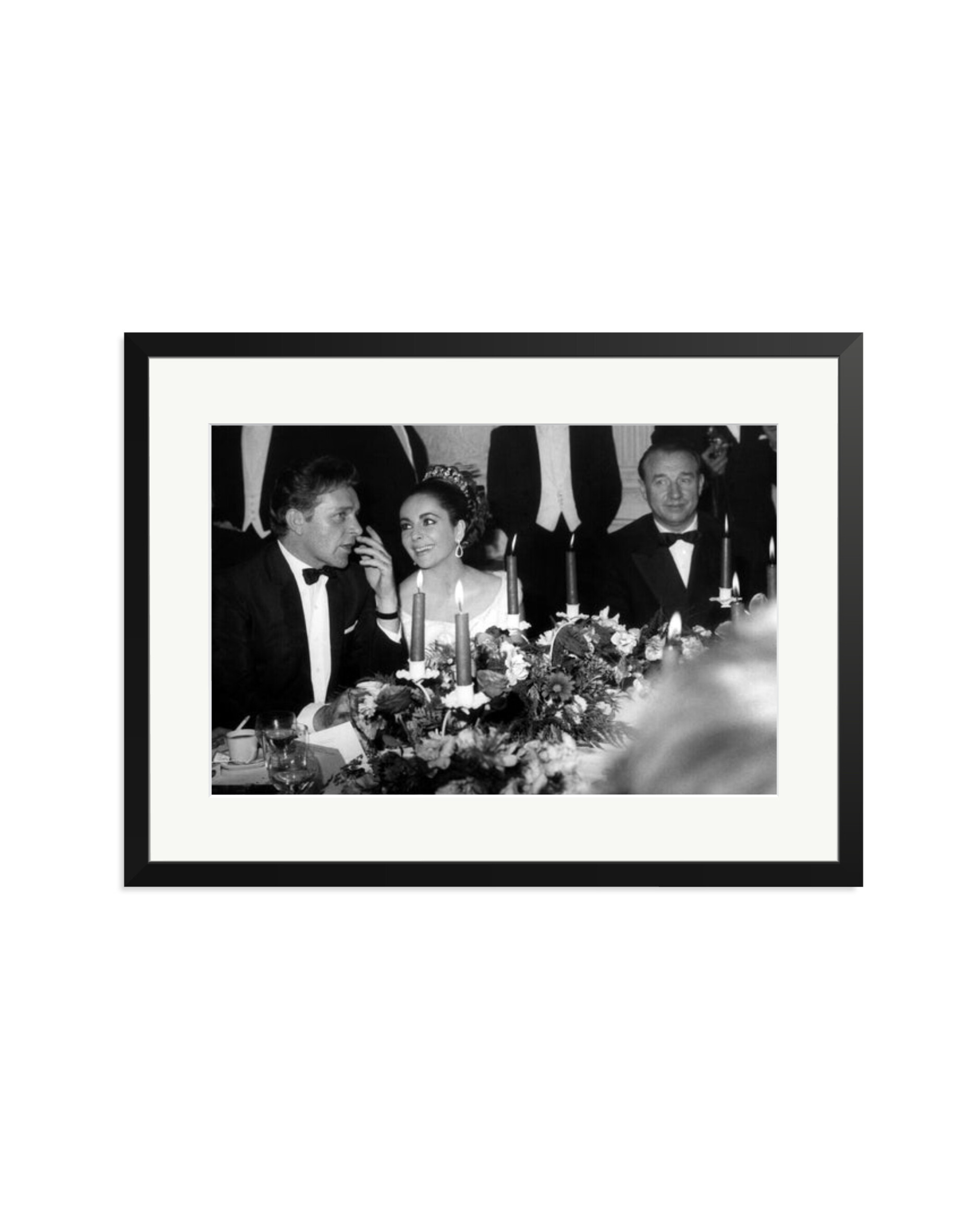 Taylor And Burton at Dinner Black / XL