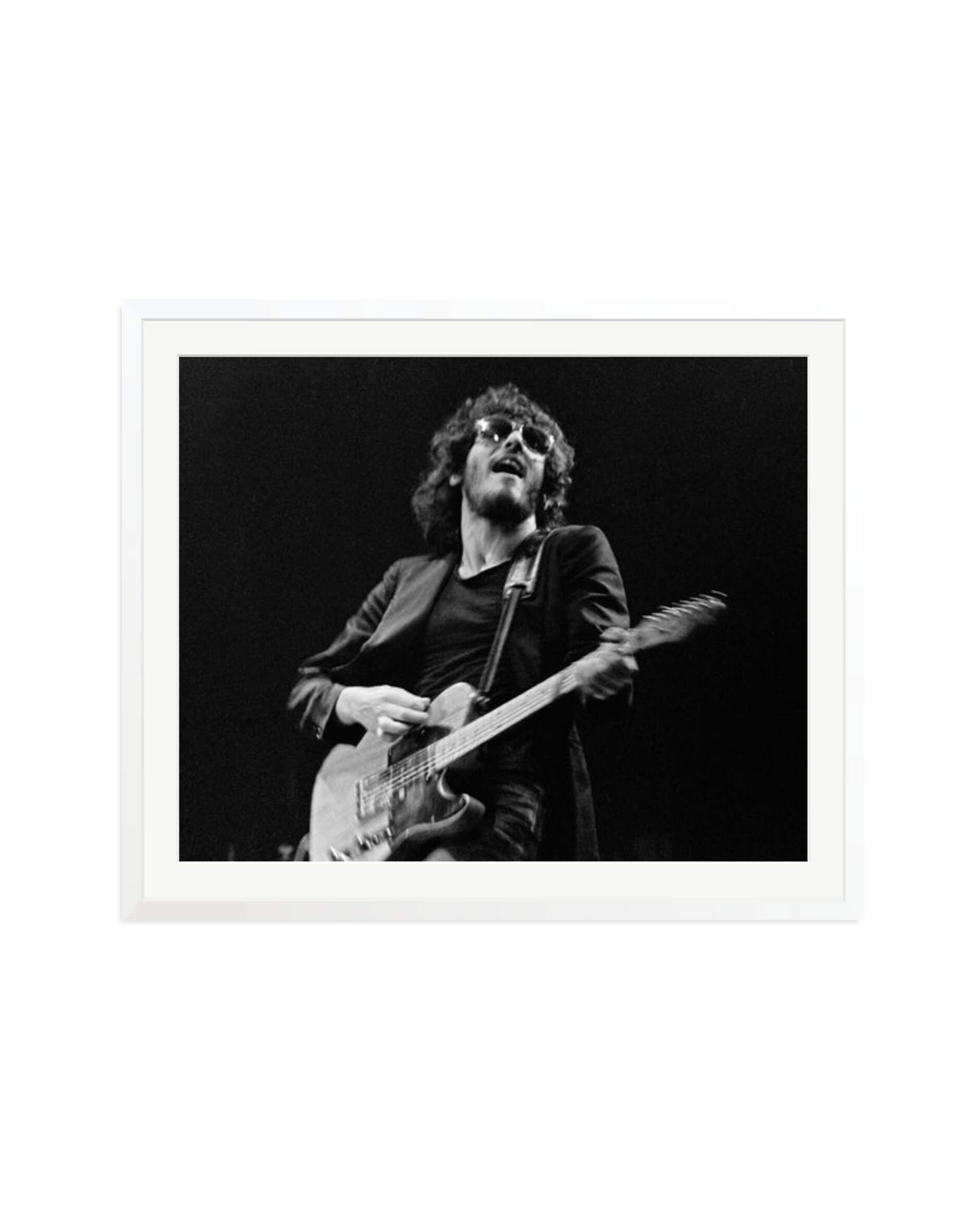 Bruce Springsteen 1976 White / XXL