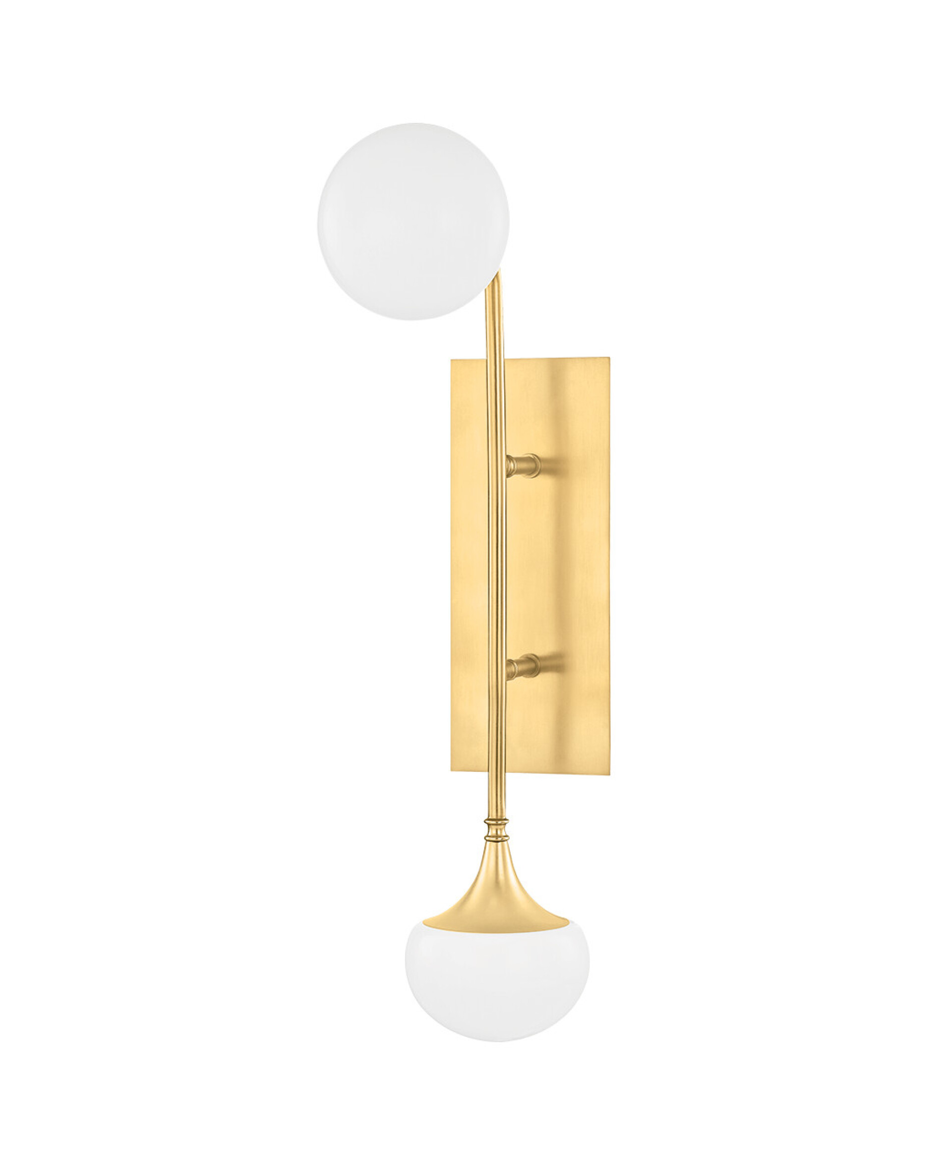 Fleming Wall Sconce Aged Brass