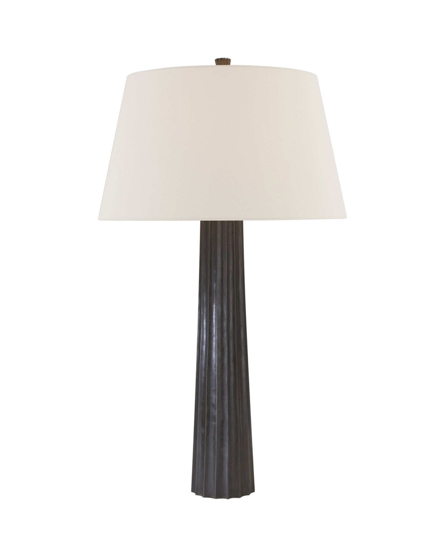 Fluted Spire bordslampa svart