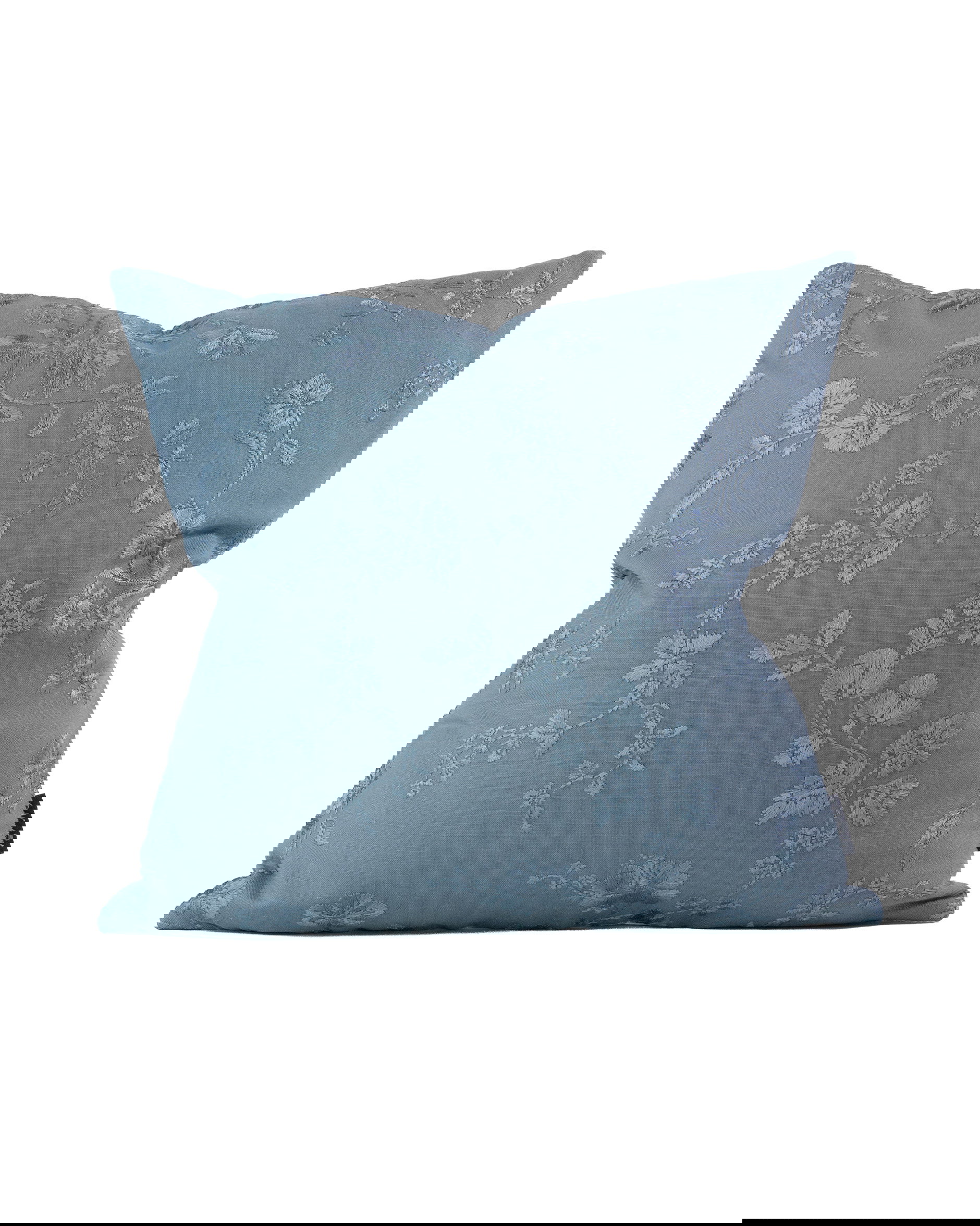 Ambleside Embroidery kuddfodral denim