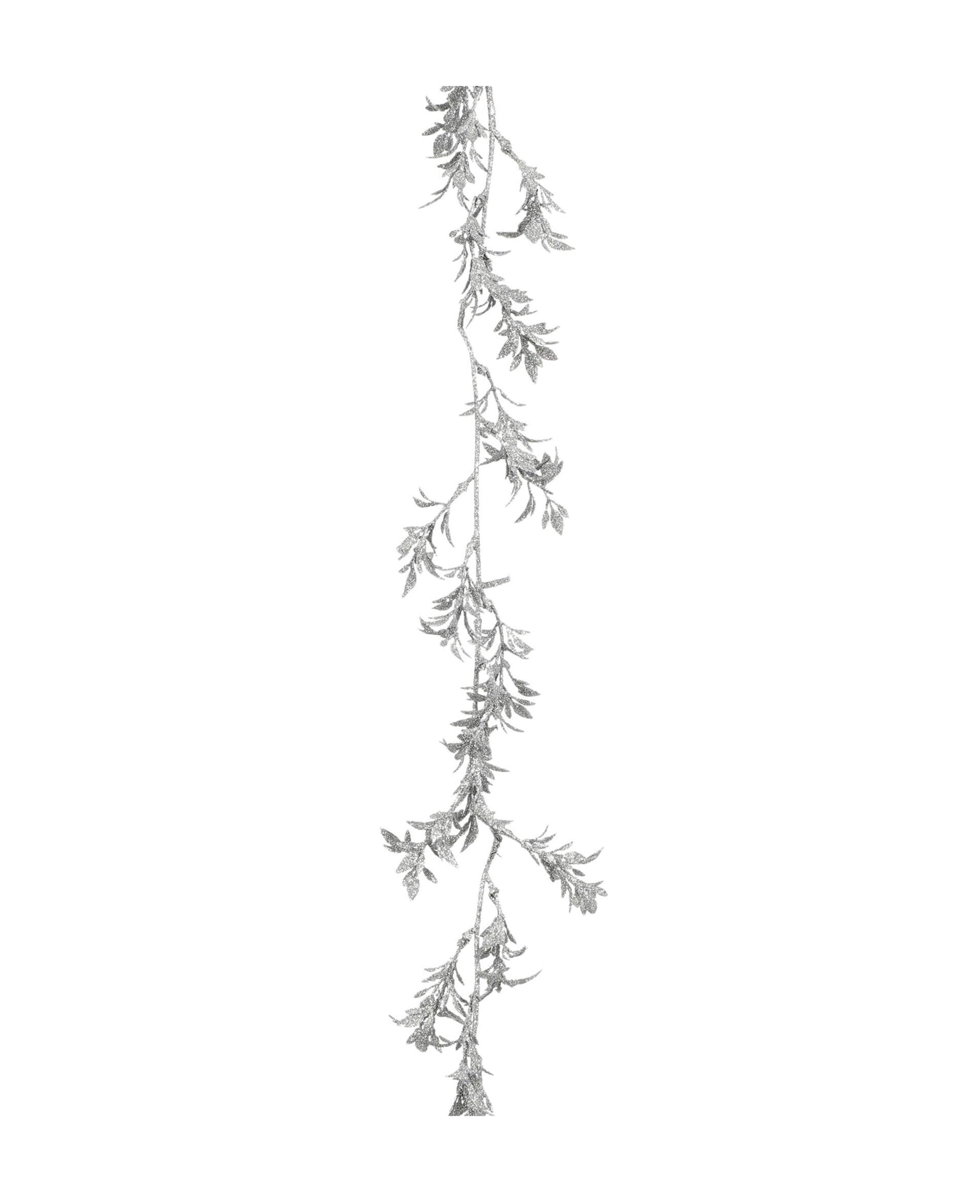 Colette-lehtiköynnös hopea 180cm