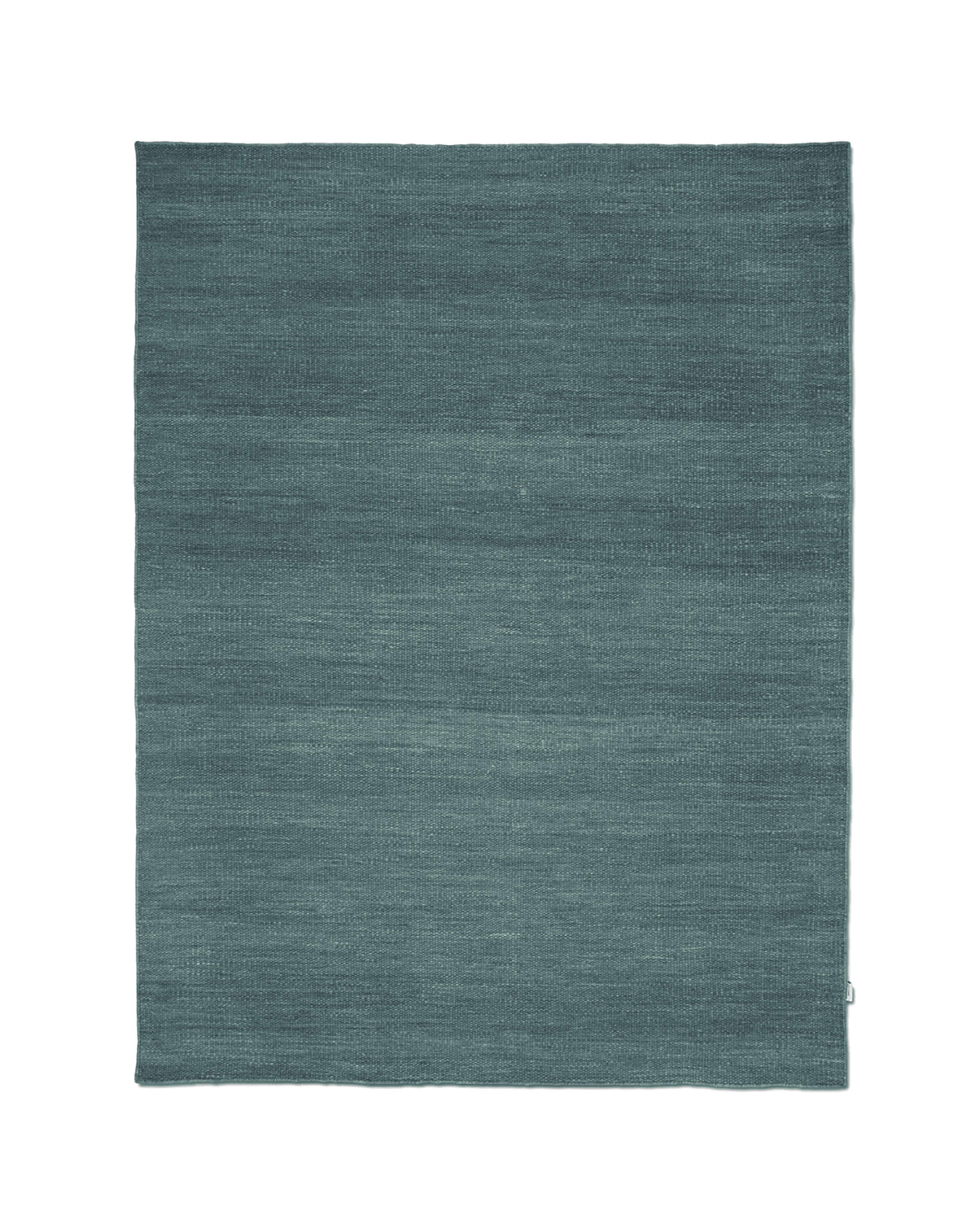 Plain teppich teal