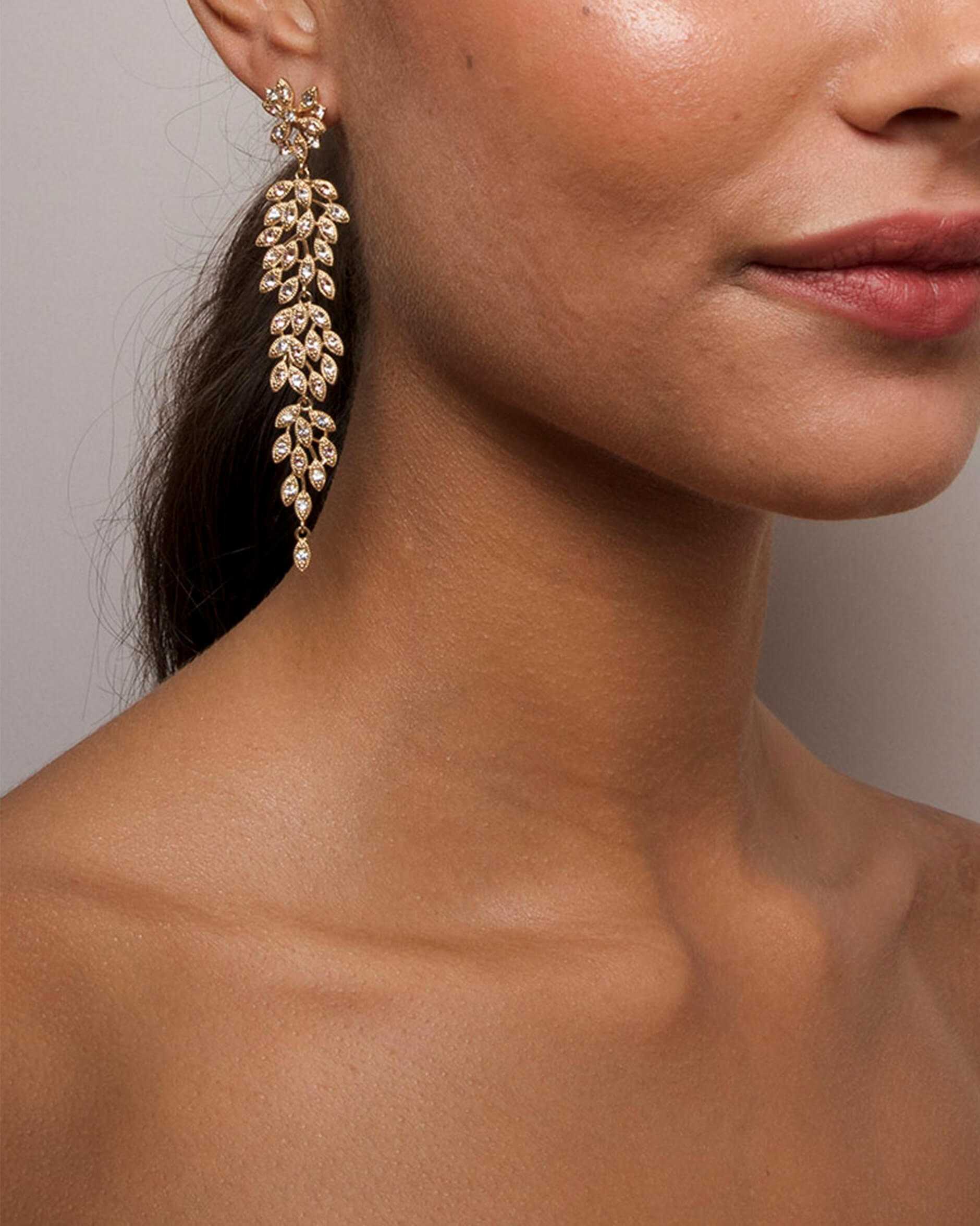 Laurel Earrings Watercolours