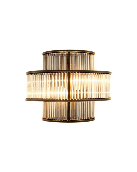 Vägglampa Mancini brons