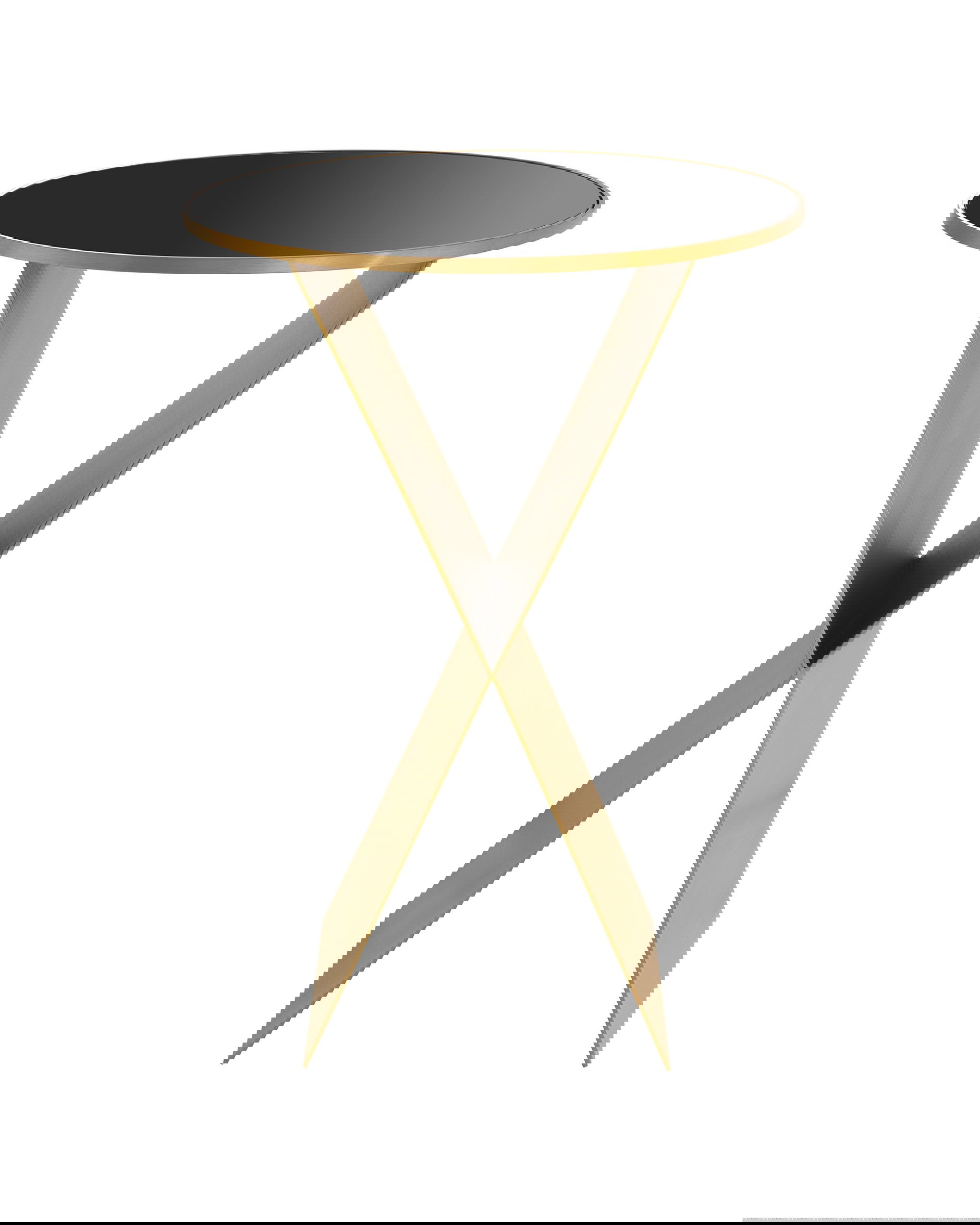 Fitch sidobord mässing