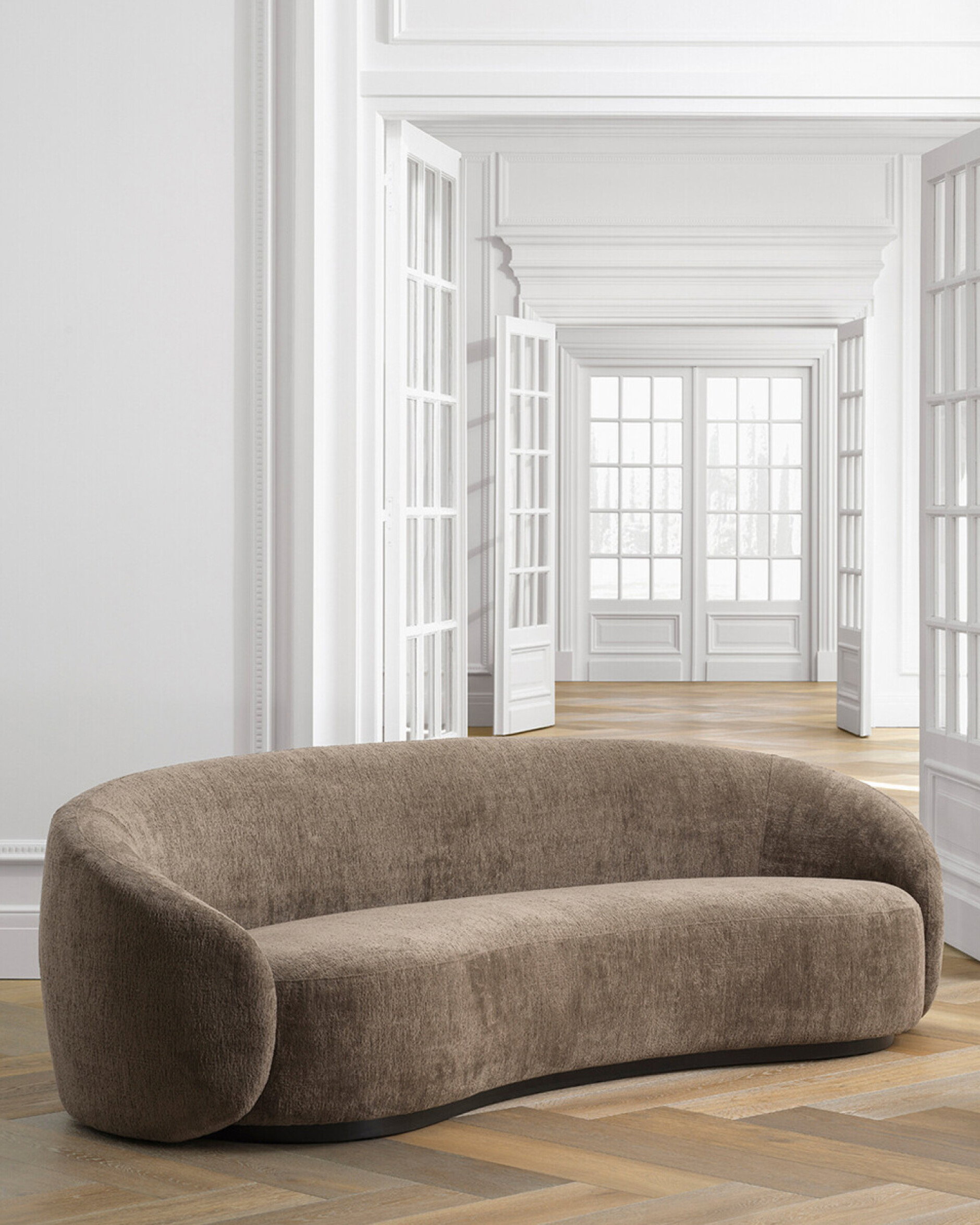 Amore soffa avelin brown