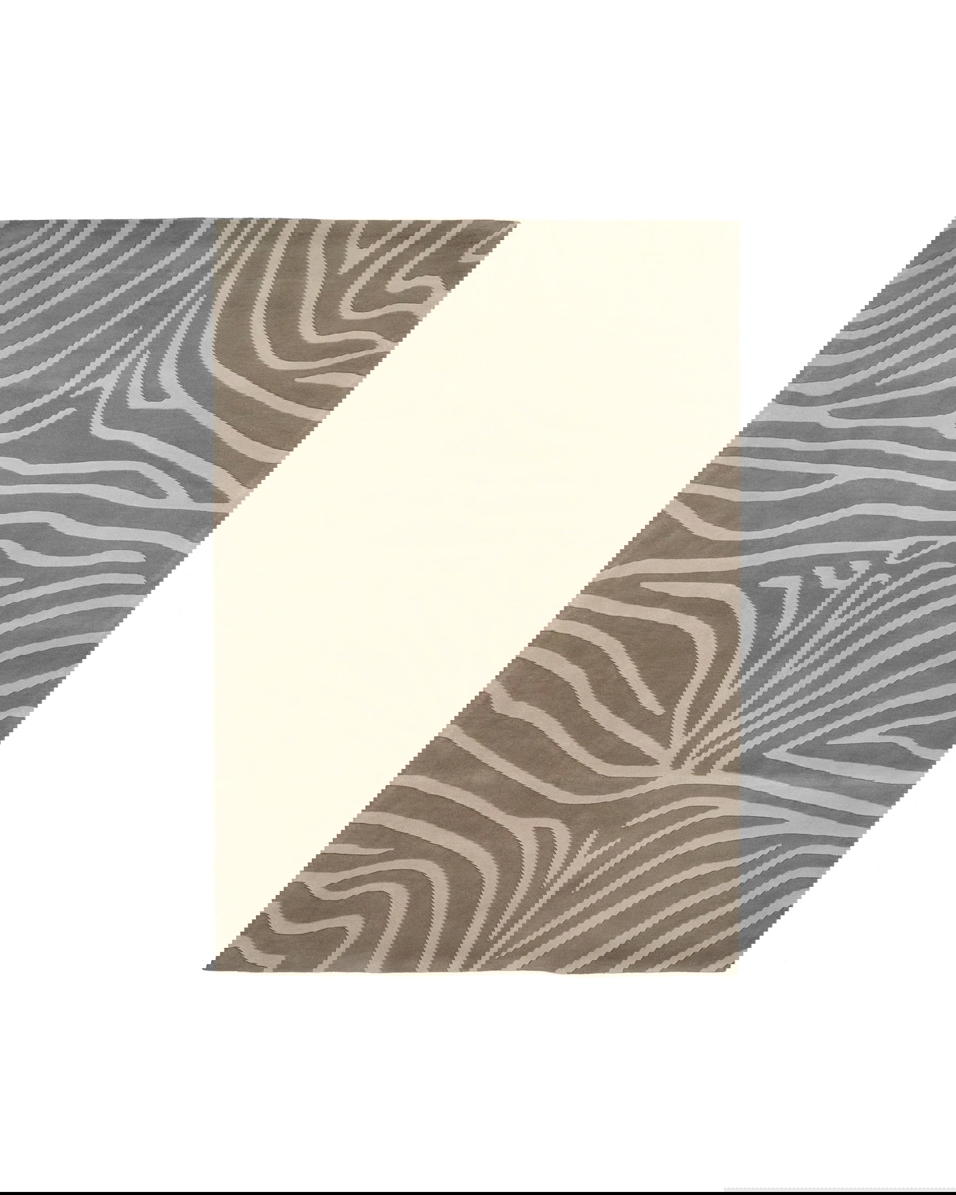 Zebra-matto beige