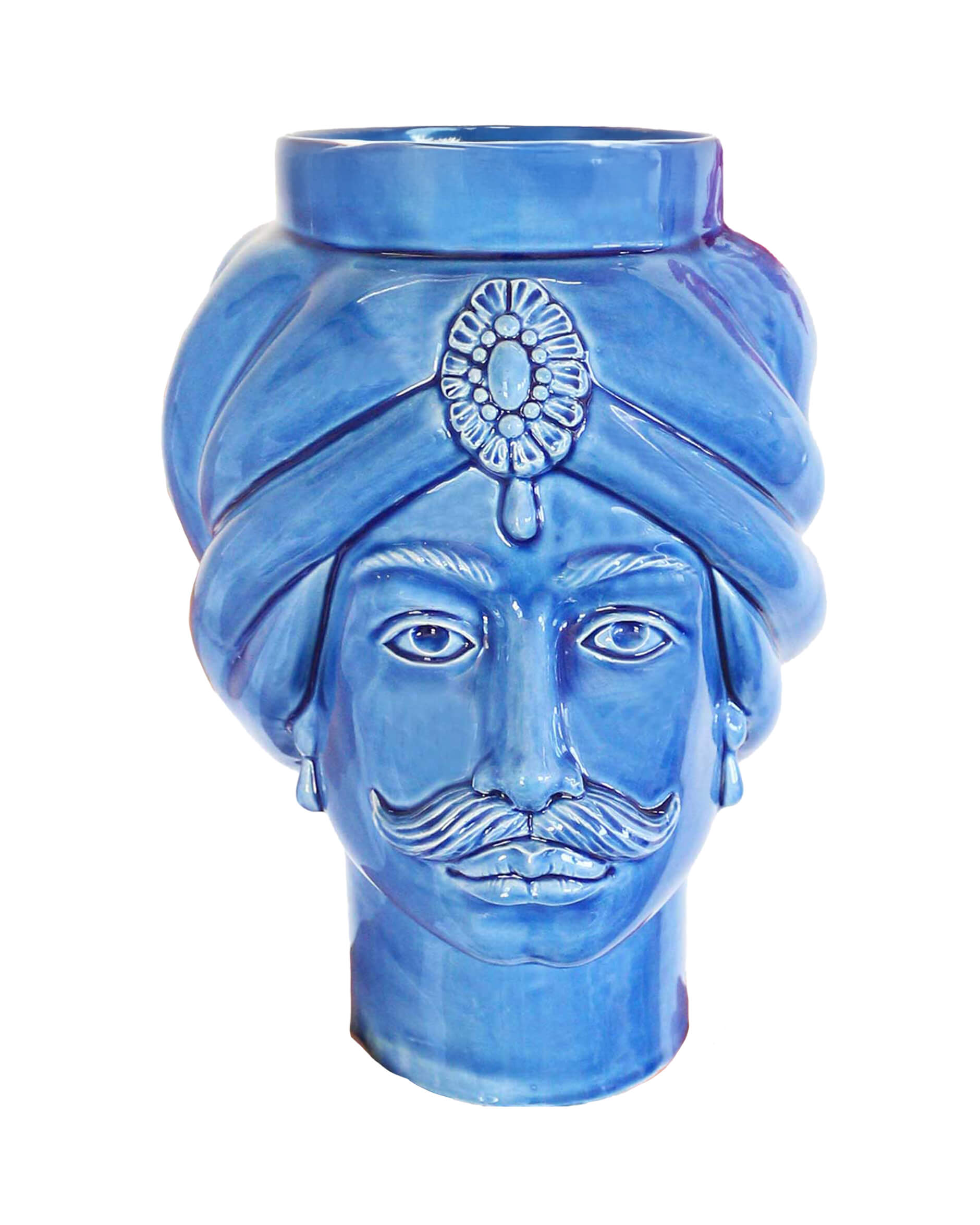 Testa di Moro uomo blå