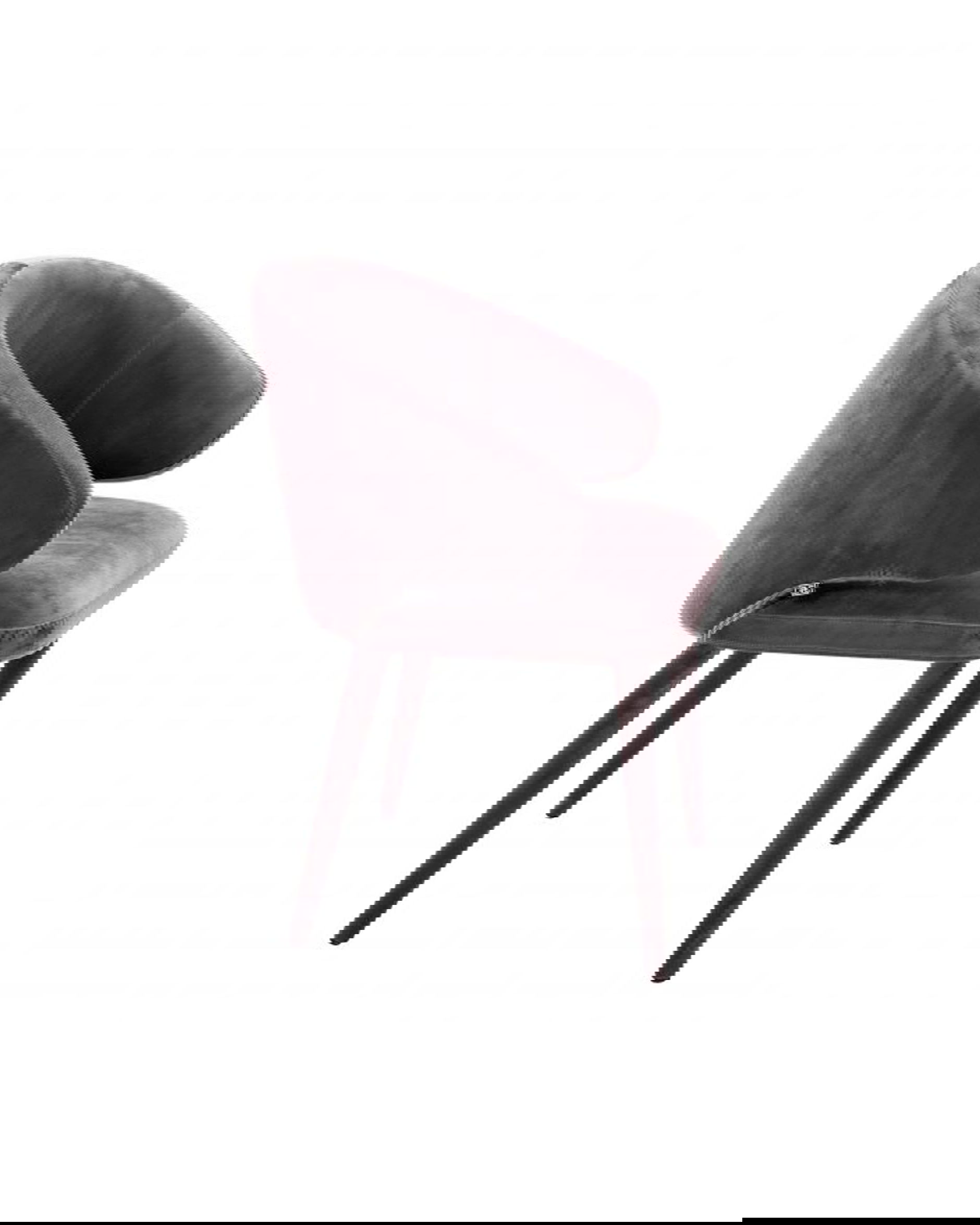 Cardinale Dining Chair Velvet Roche Taupe