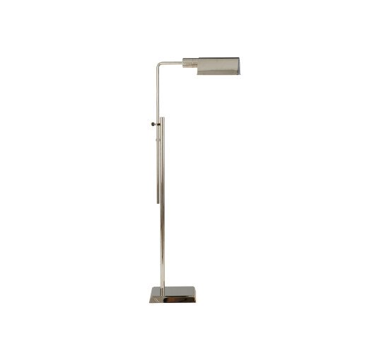 Polished Nickel - Pask Pharmacy Floor Lamp Antique Brass
