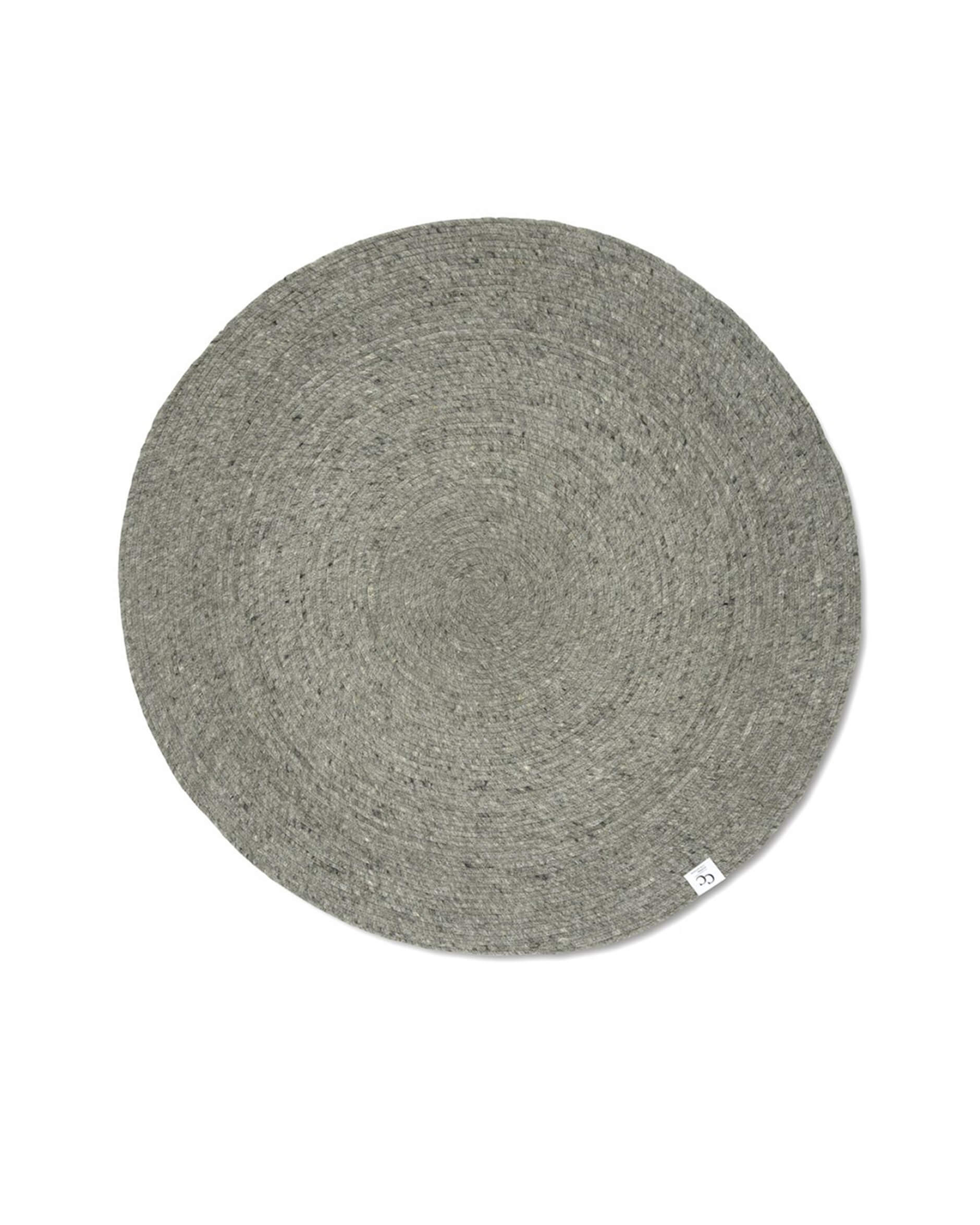 Merino matta rund grön