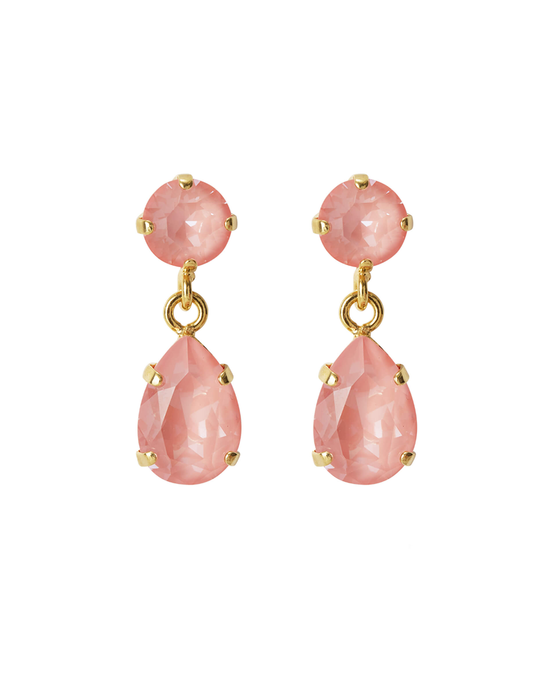 Mini Drop Earrings flamingo ignite