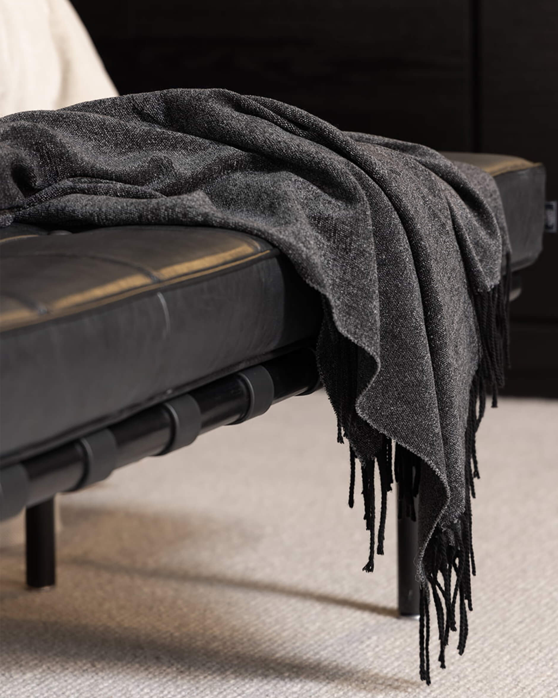 Ferrara pläd antracit