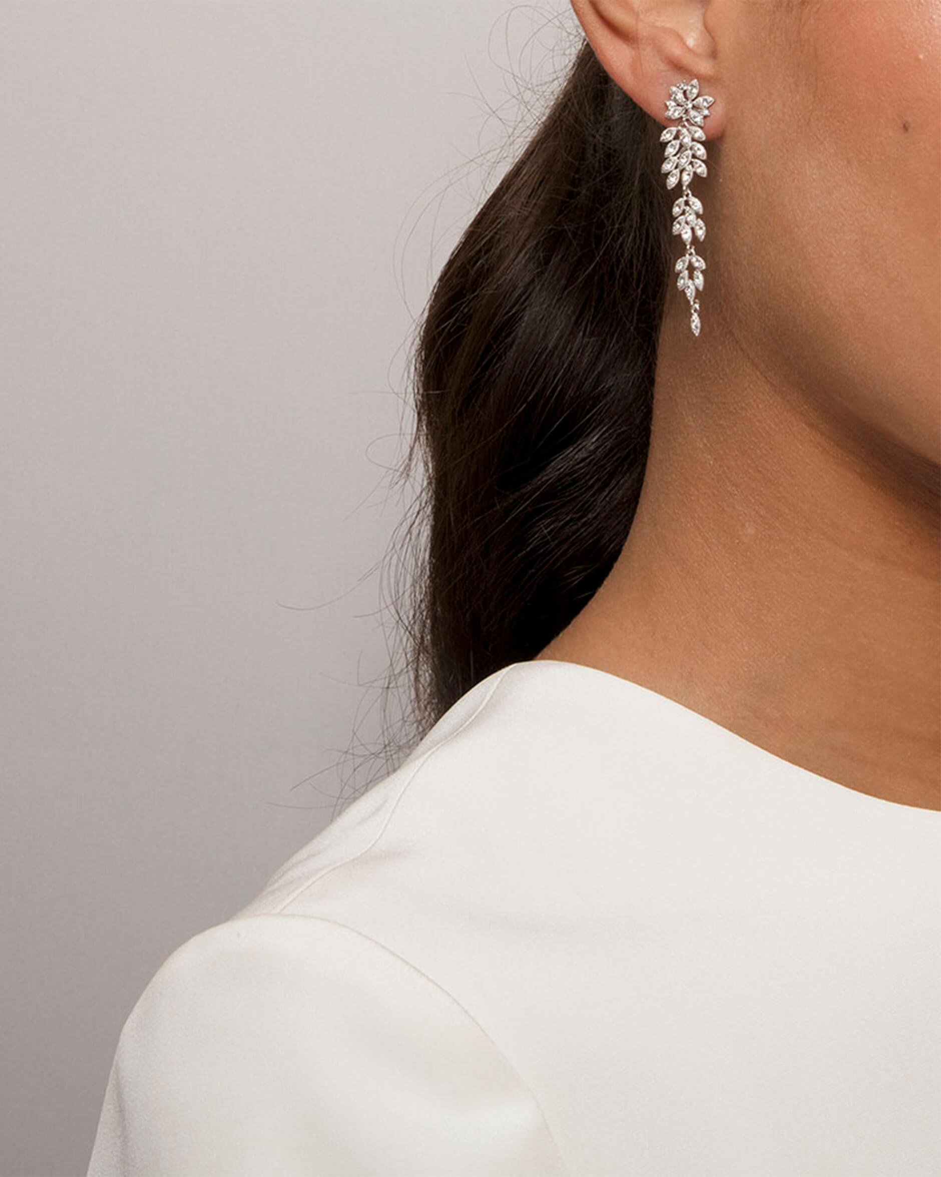 Petite Laurel örhängen crystal