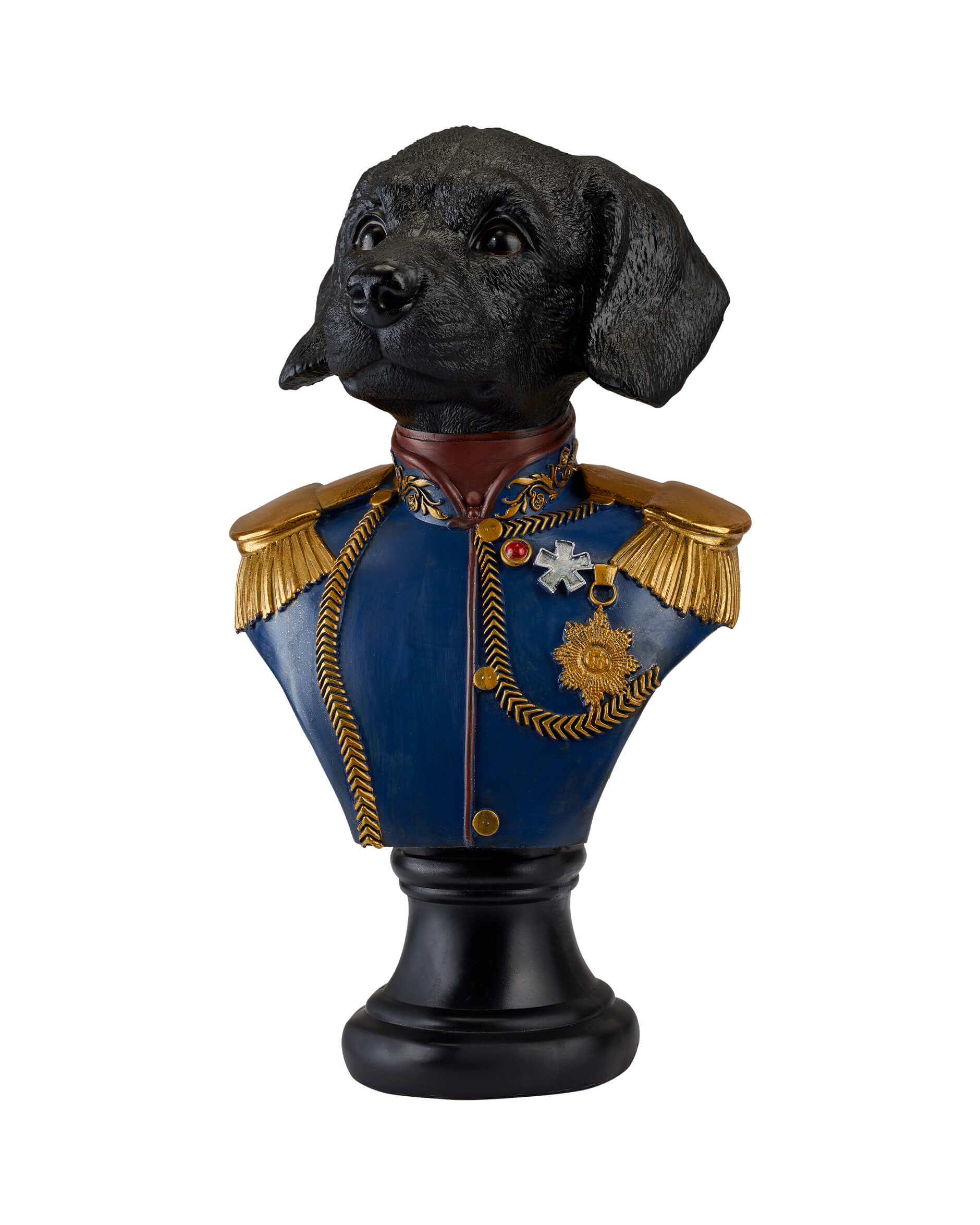 Hubert skulptur labrador hund