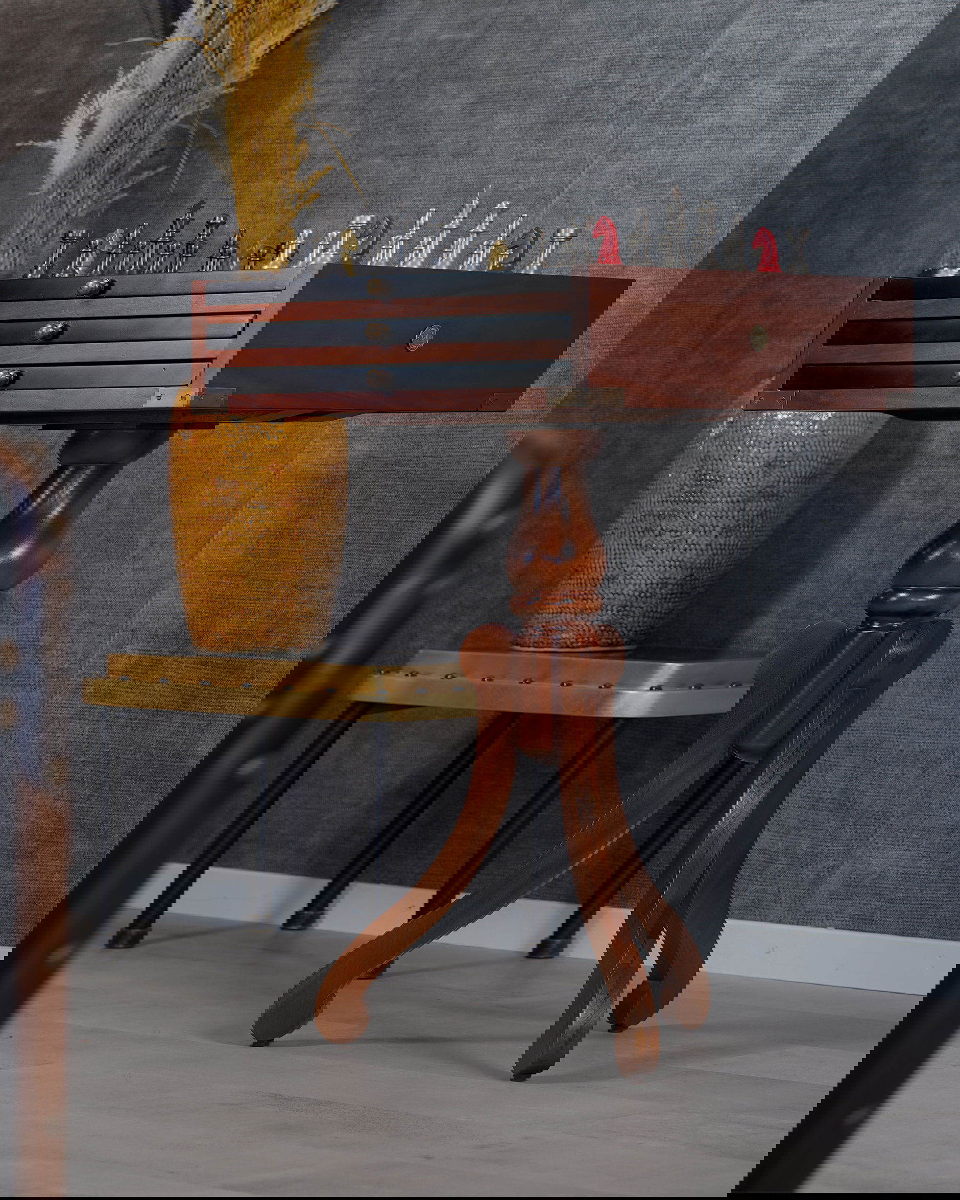 Schackpjäser metall