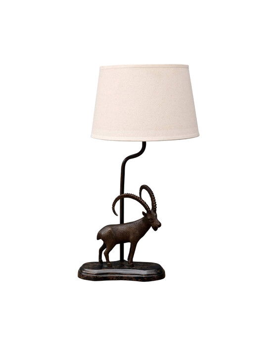 Stenbock bordslampa brun