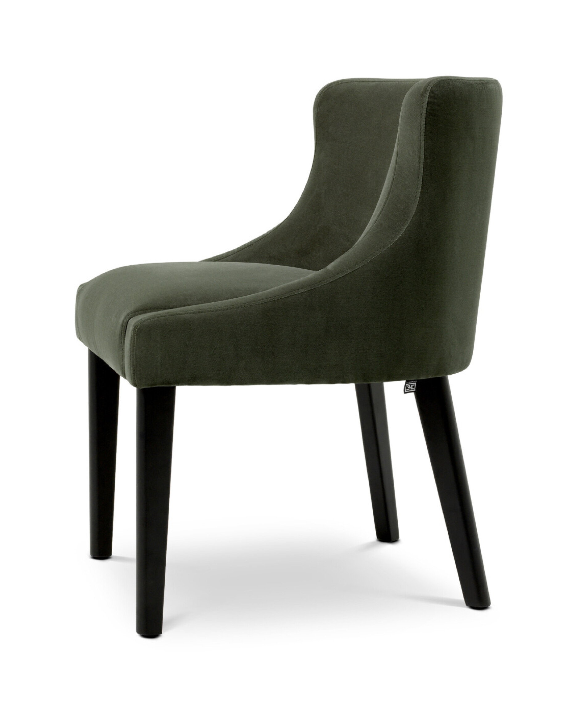 Chavelle dining chair torrin green velvet