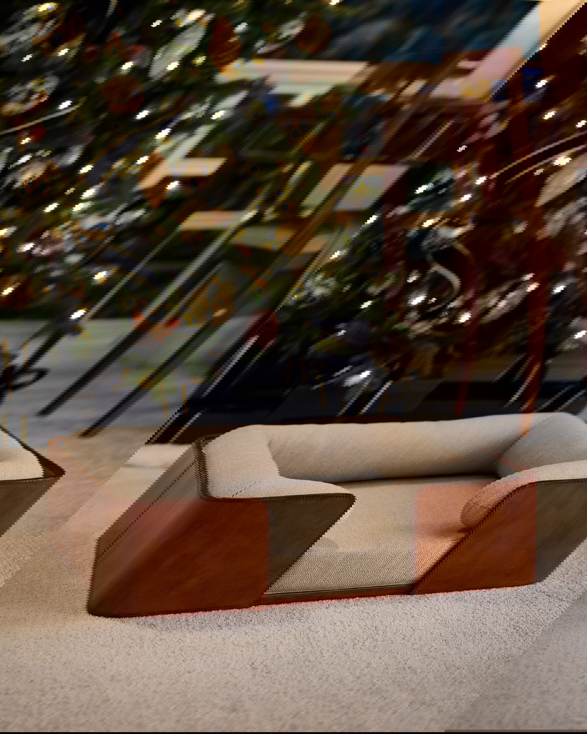 Kensington Dog Bed Seabreeze Sand